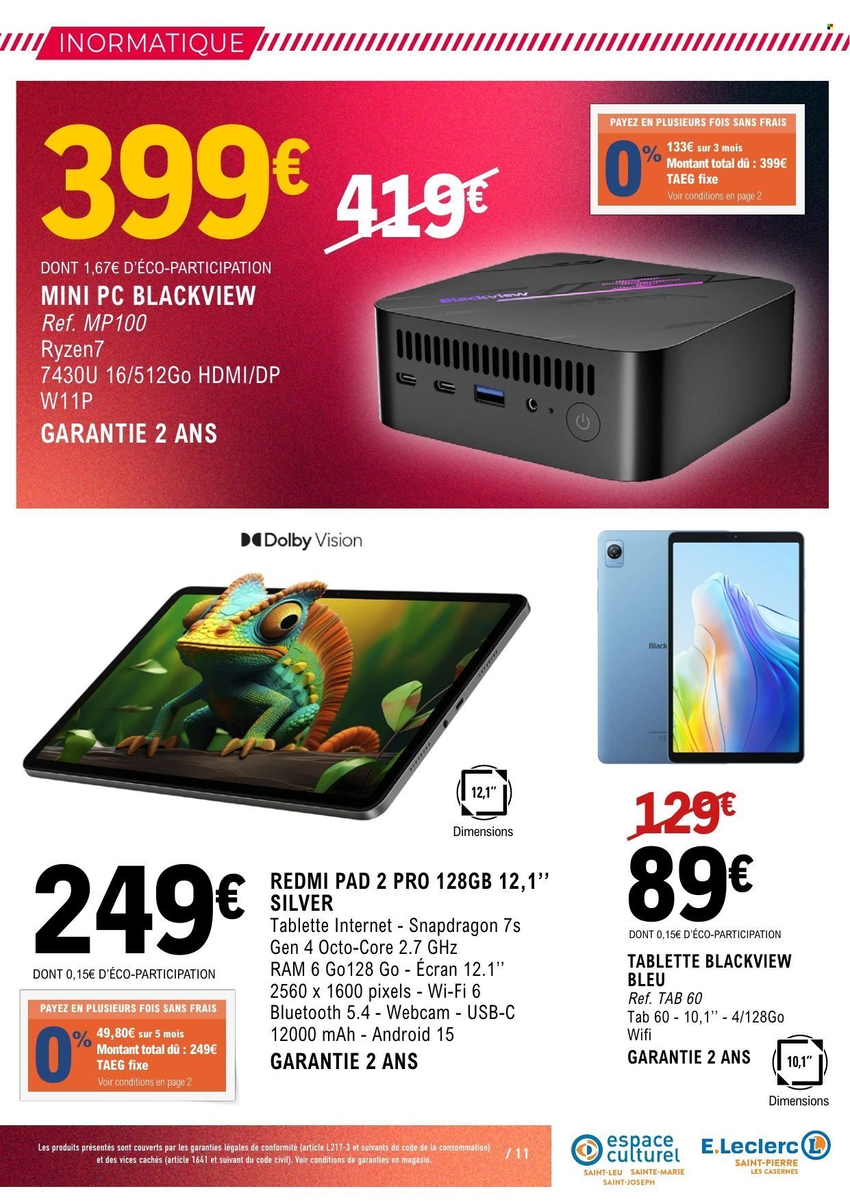 Catalogue E.LECLERC - Du mardi 7 avril 2026 (2026-04-07 - 2026-04-19)