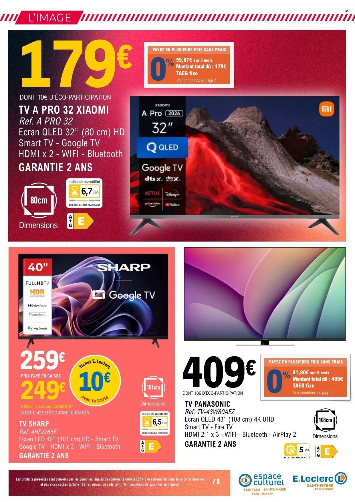 Catalogue E.LECLERC - Du mardi 7 avril 2026