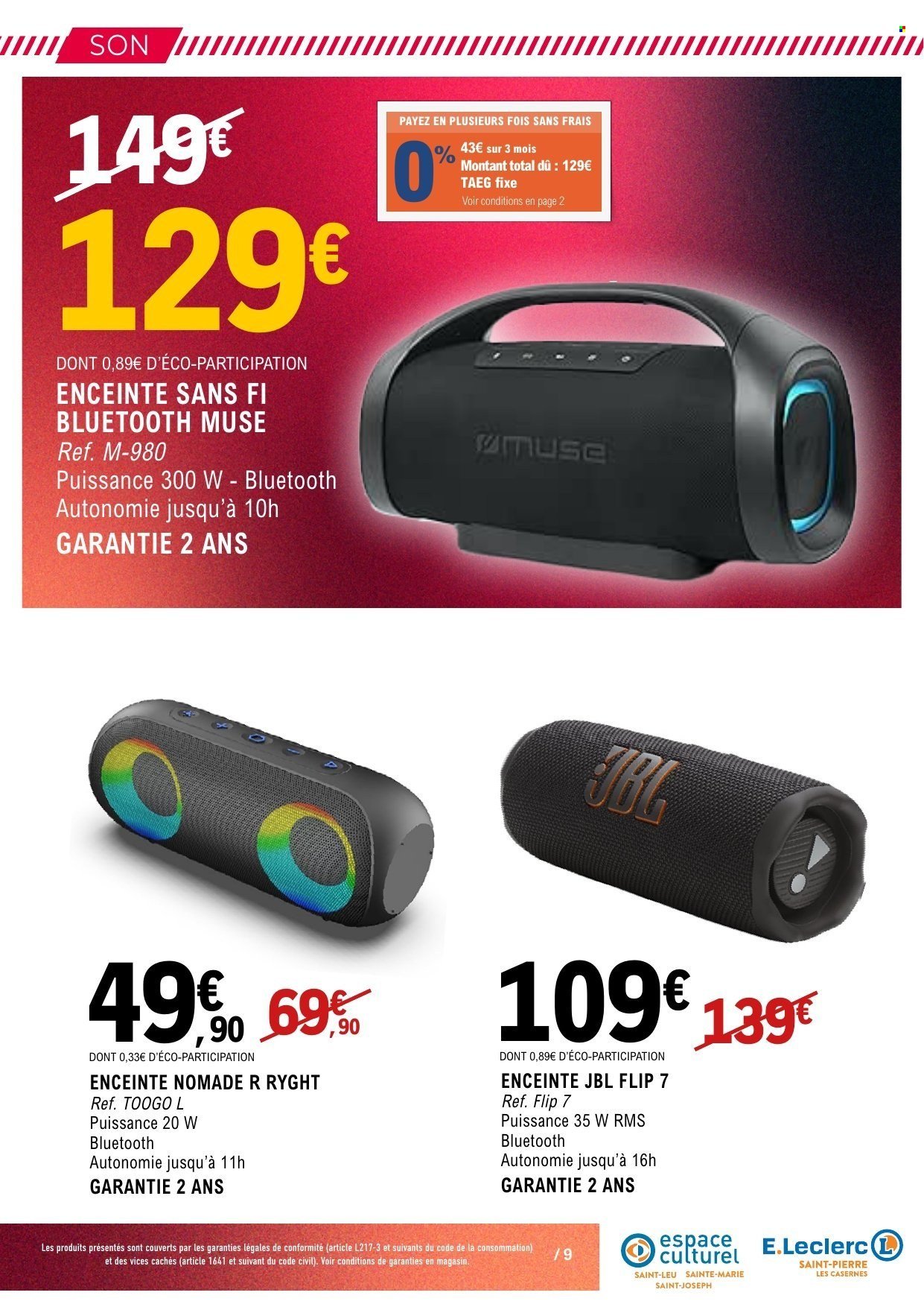 Catalogue E.LECLERC - Du mardi 7 avril 2026 (2026-04-07 - 2026-04-19)