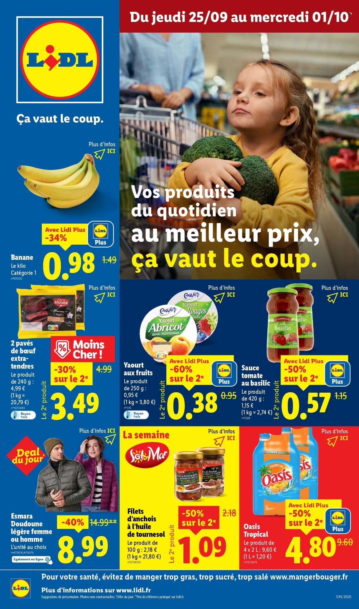 Catalogue LIDL - Les promos de la semaine (2025-09-25 - 2025-10-01)