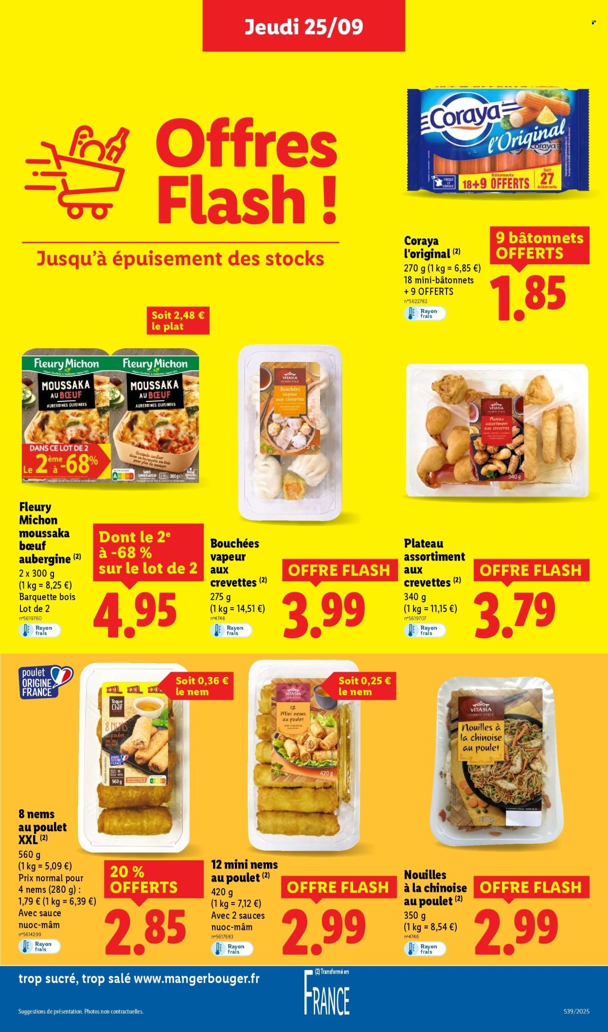 Catalogue LIDL - Les promos de la semaine (2025-09-25 - 2025-10-01)