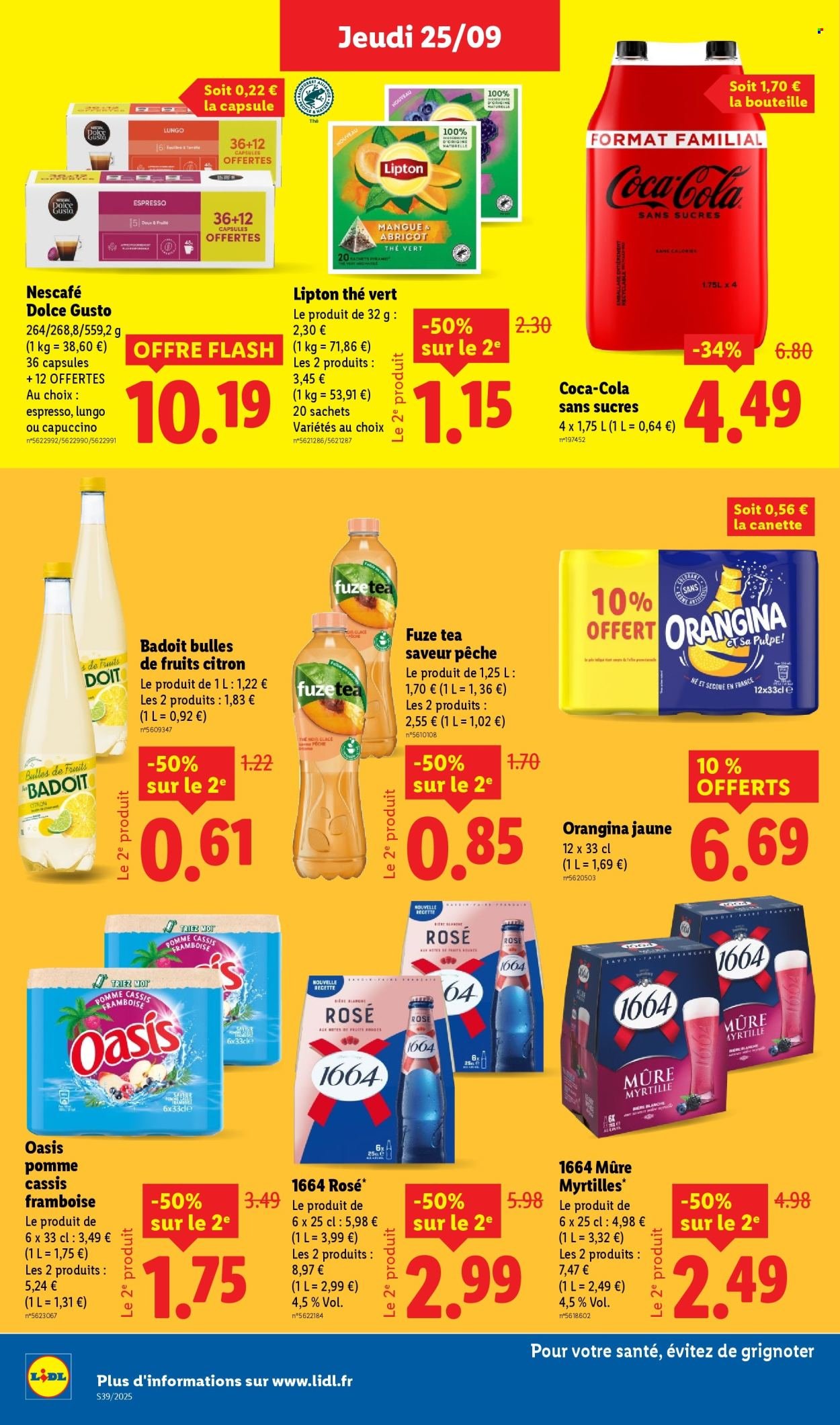 Catalogue LIDL - Les promos de la semaine (2025-09-25 - 2025-10-01)