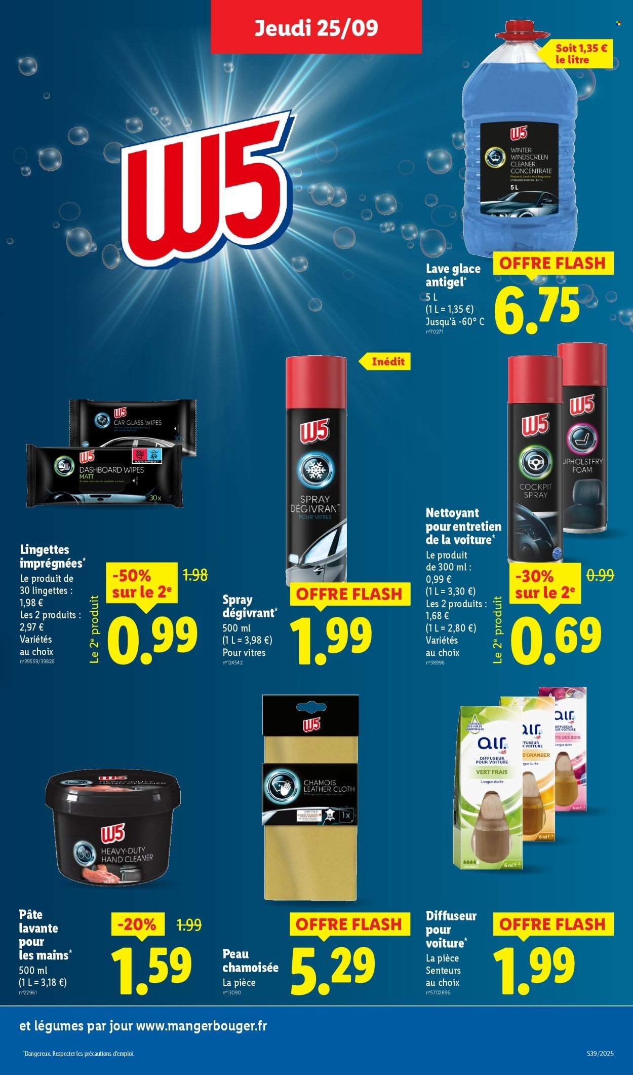Catalogue LIDL - Les promos de la semaine (2025-09-25 - 2025-10-01)