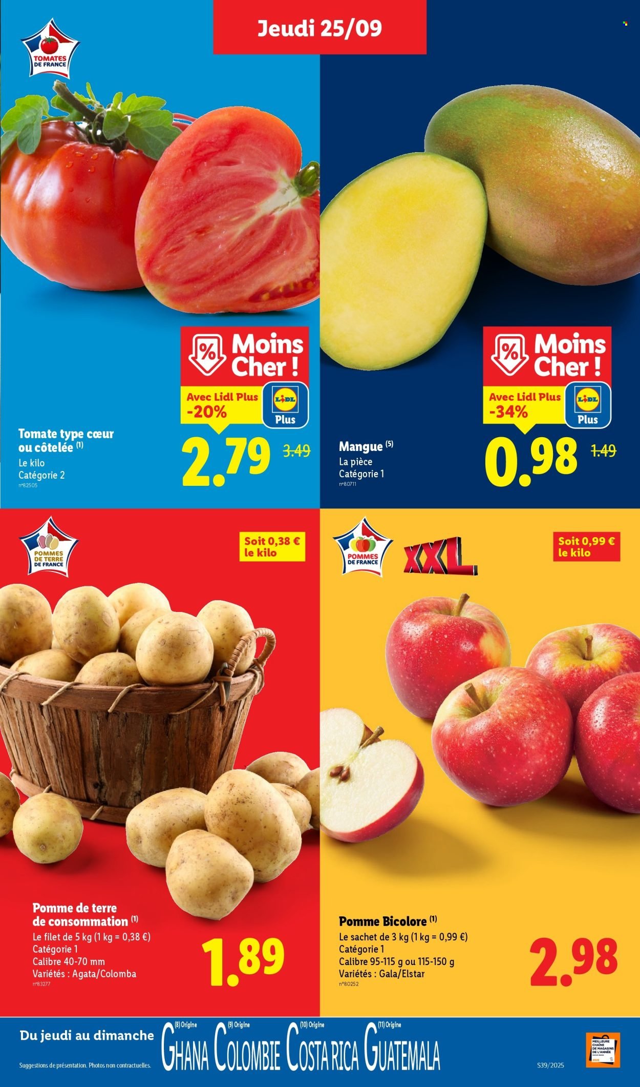 Catalogue LIDL - Les promos de la semaine (2025-09-25 - 2025-10-01)