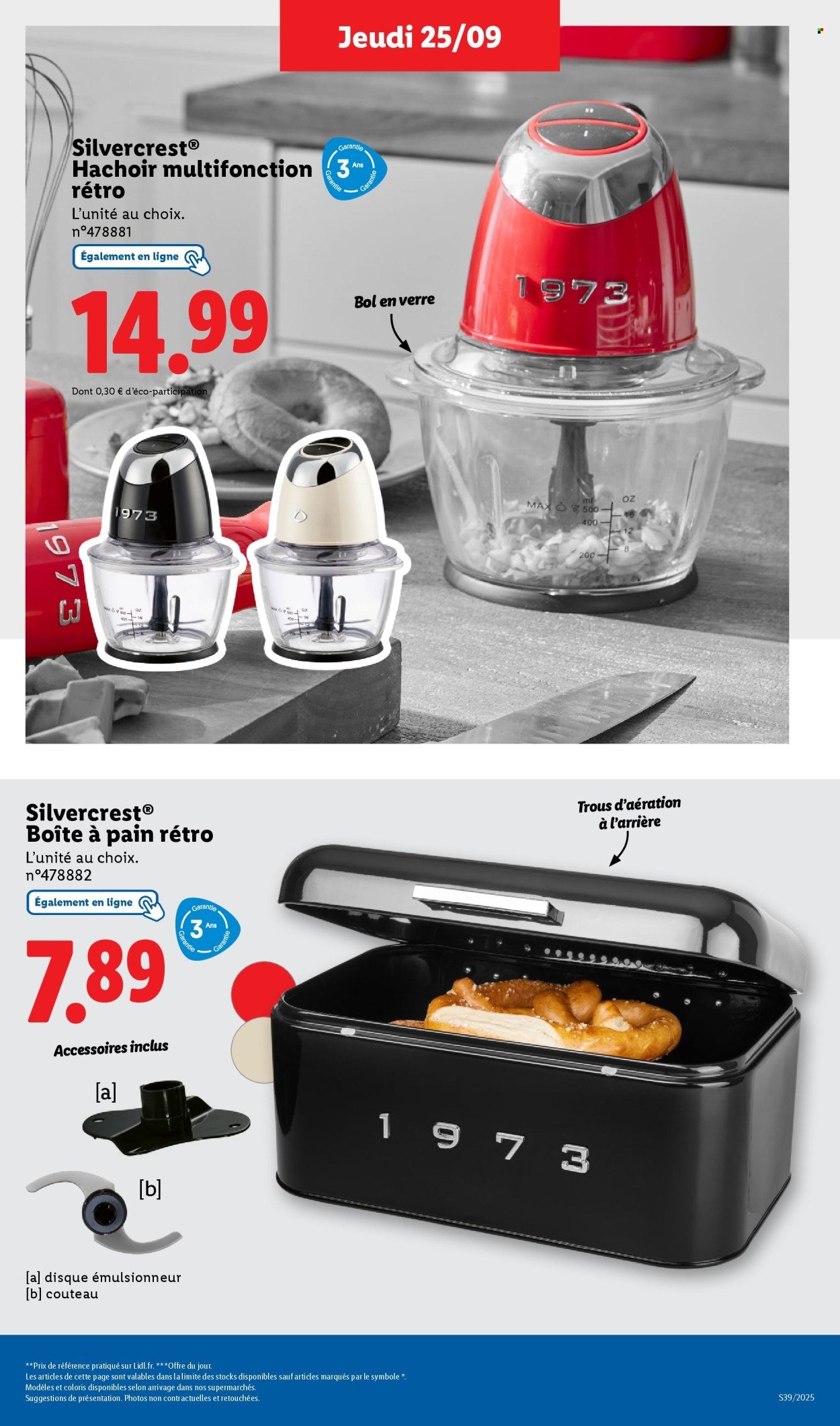 Catalogue LIDL - Les promos de la semaine (2025-09-25 - 2025-10-01)