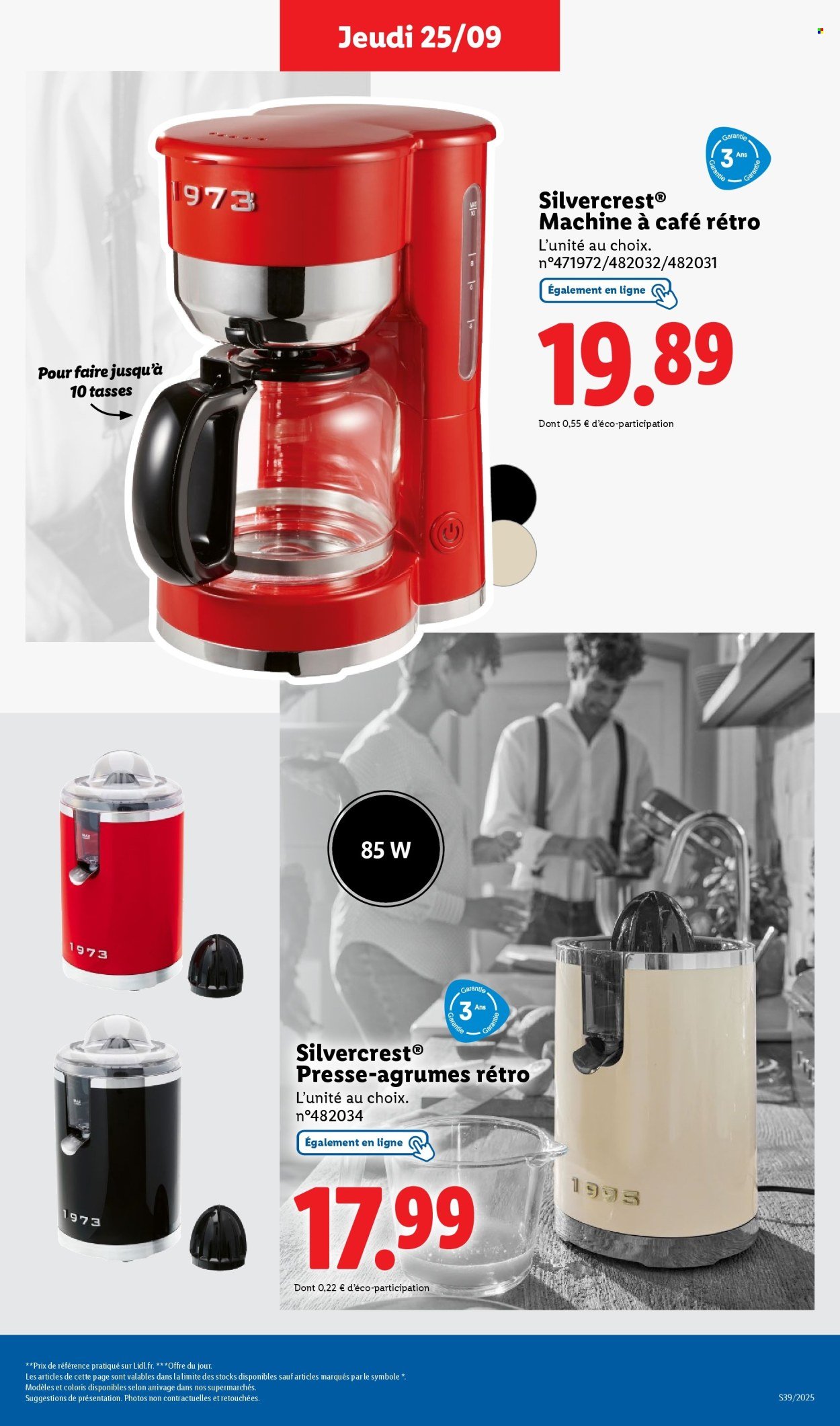 Catalogue LIDL - Les promos de la semaine (2025-09-25 - 2025-10-01)