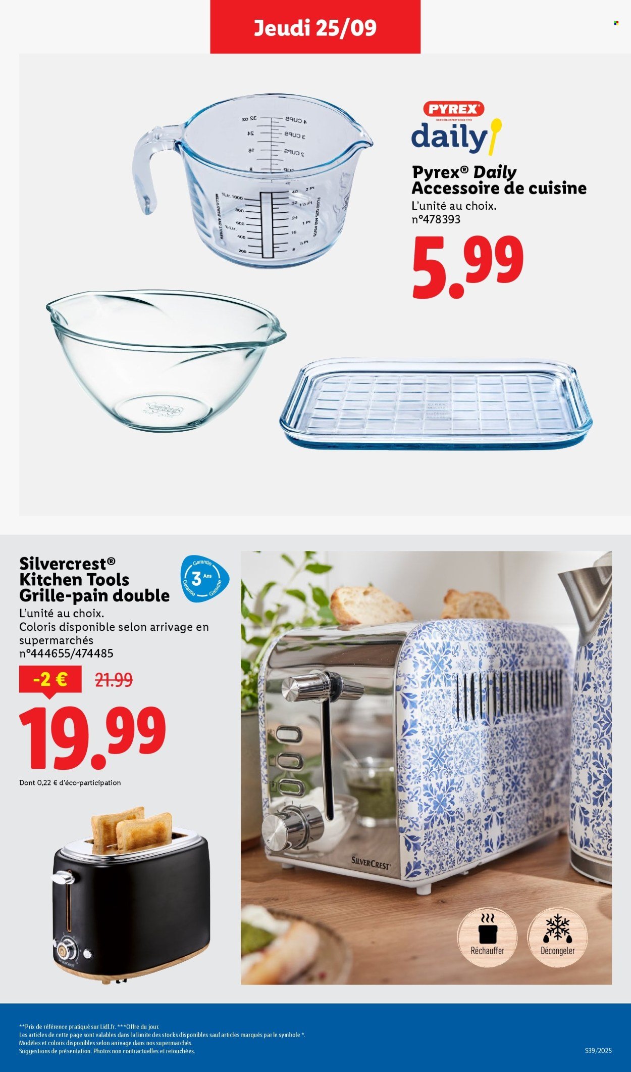 Catalogue LIDL - Les promos de la semaine (2025-09-25 - 2025-10-01)