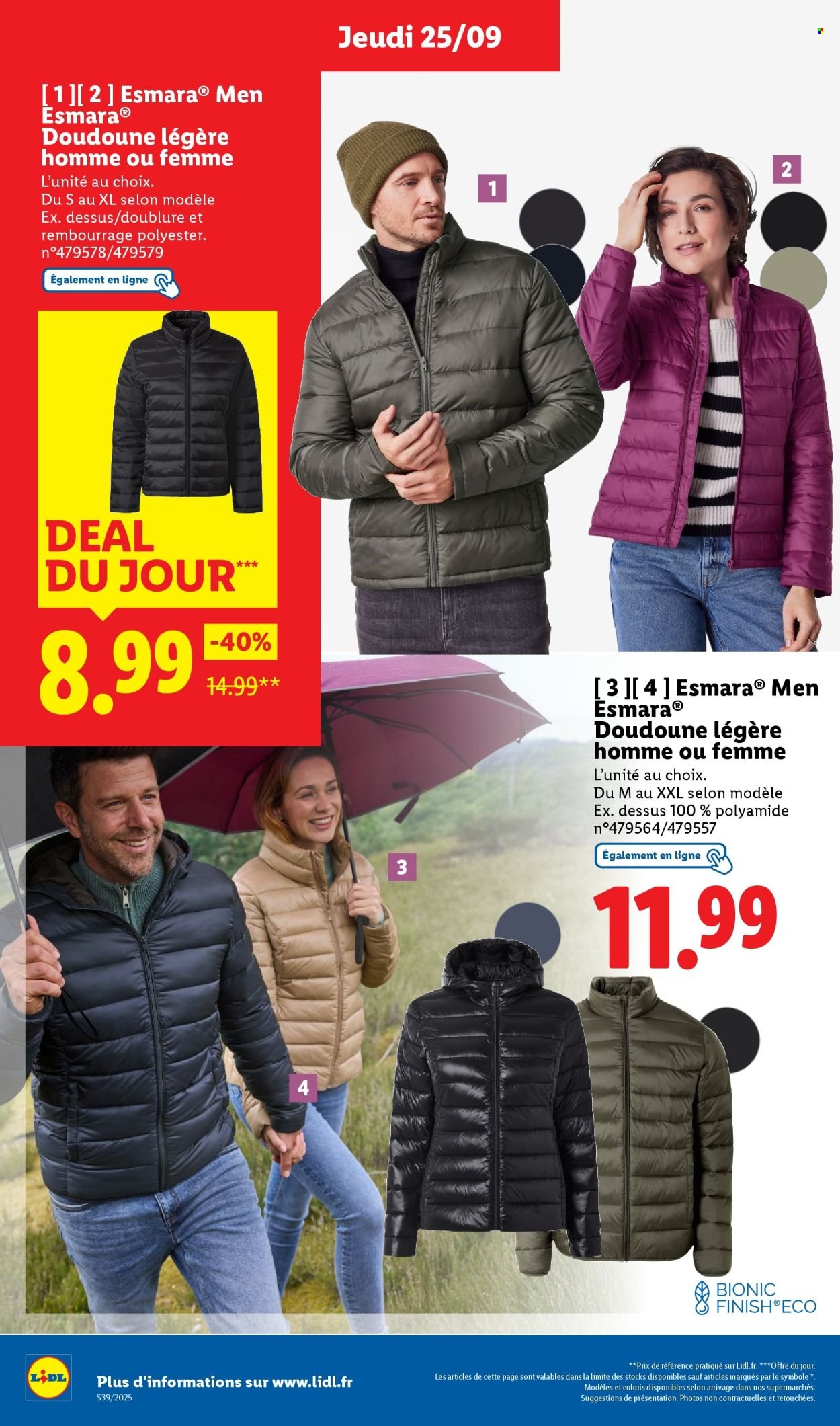 Catalogue LIDL - Les promos de la semaine (2025-09-25 - 2025-10-01)