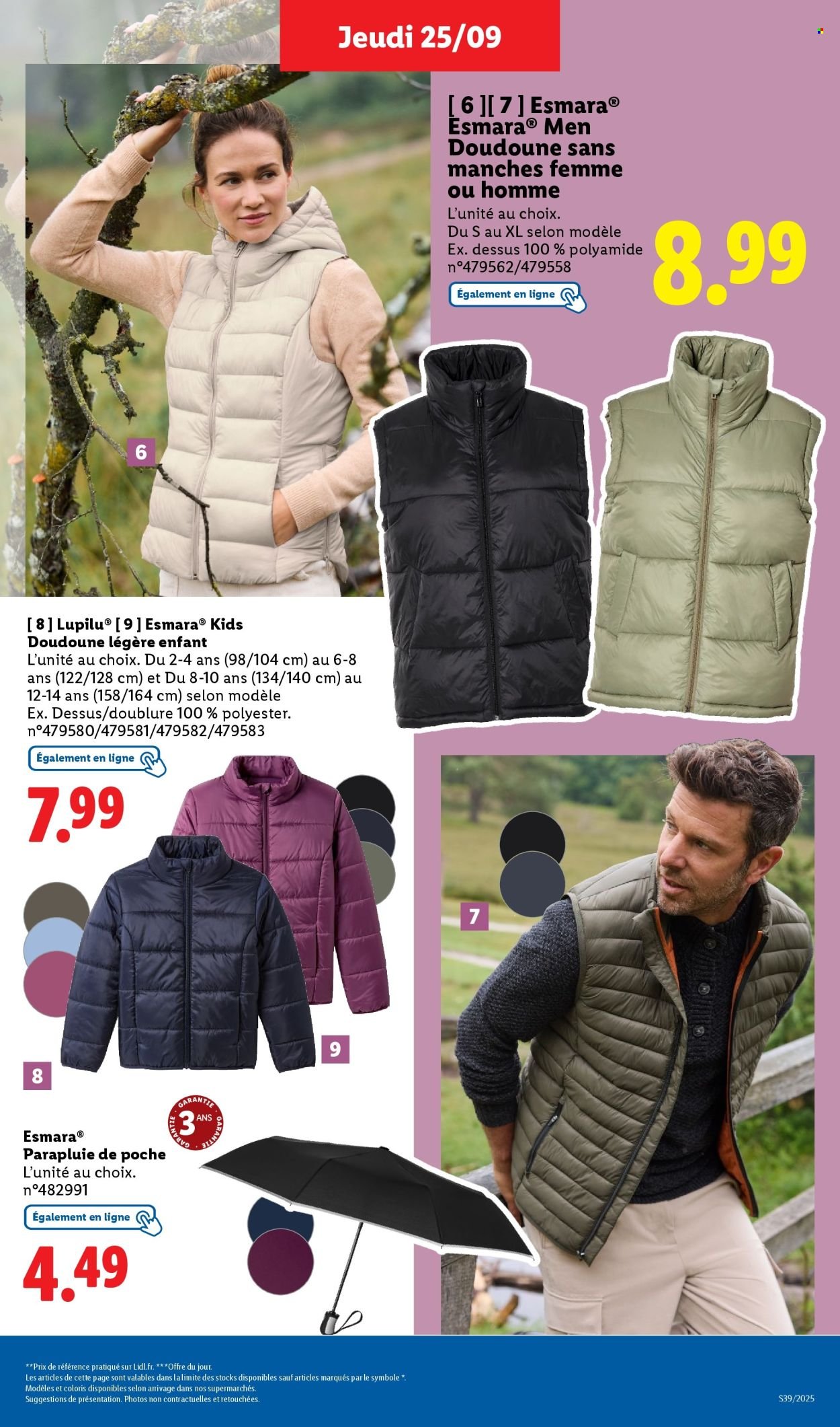 Catalogue LIDL - Les promos de la semaine (2025-09-25 - 2025-10-01)