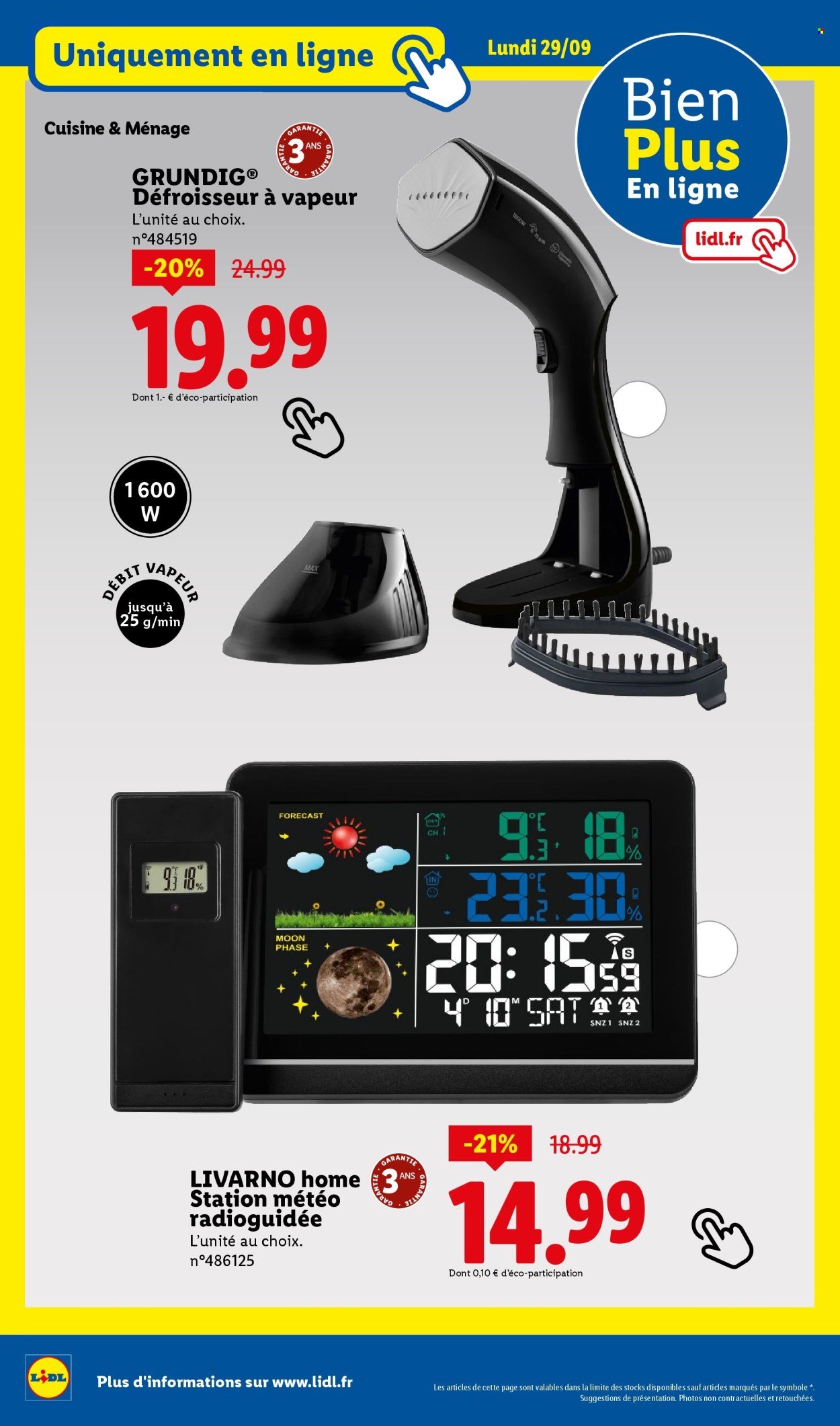 Catalogue LIDL - Les promos de la semaine (2025-09-25 - 2025-10-01)