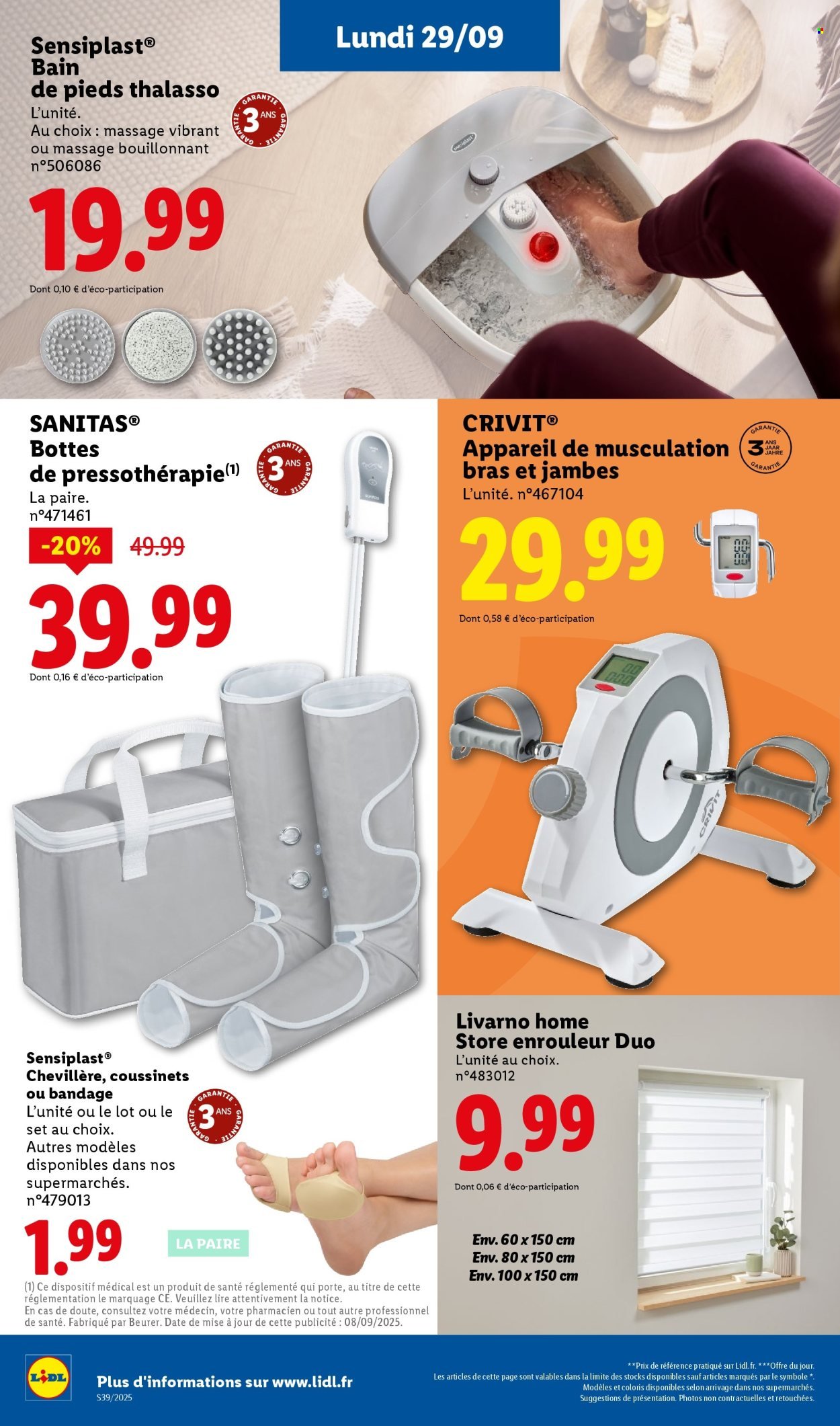 Catalogue LIDL - Les promos de la semaine (2025-09-25 - 2025-10-01)