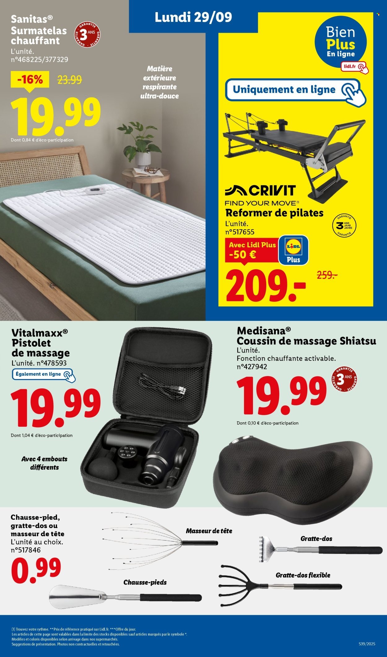 Catalogue LIDL - Les promos de la semaine (2025-09-25 - 2025-10-01)