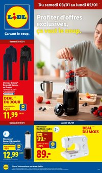 Catalogue LIDL - Les bonnes affaires de la semaine -