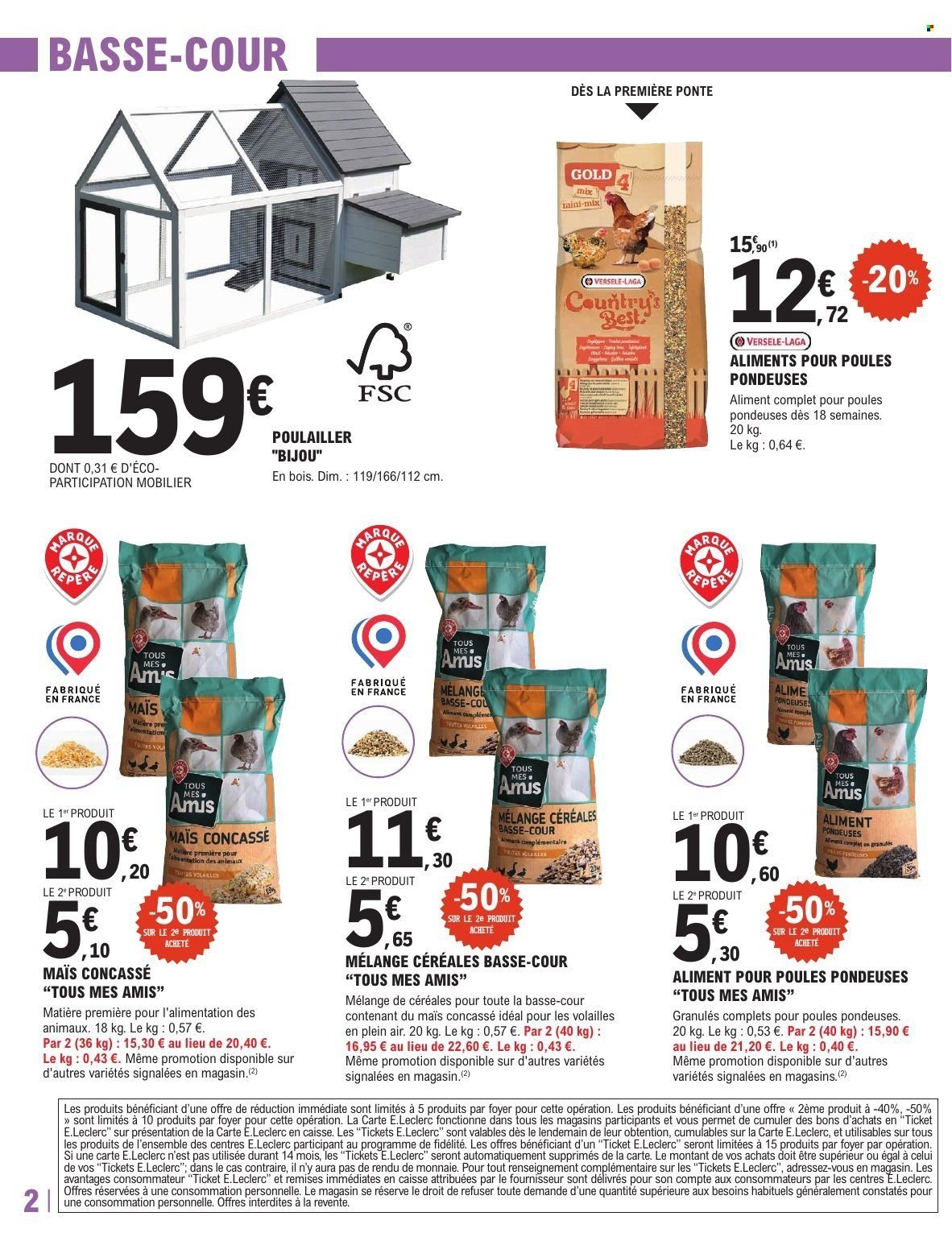 Catalogue E.LECLERC - TRAFIC ANIMALERIE