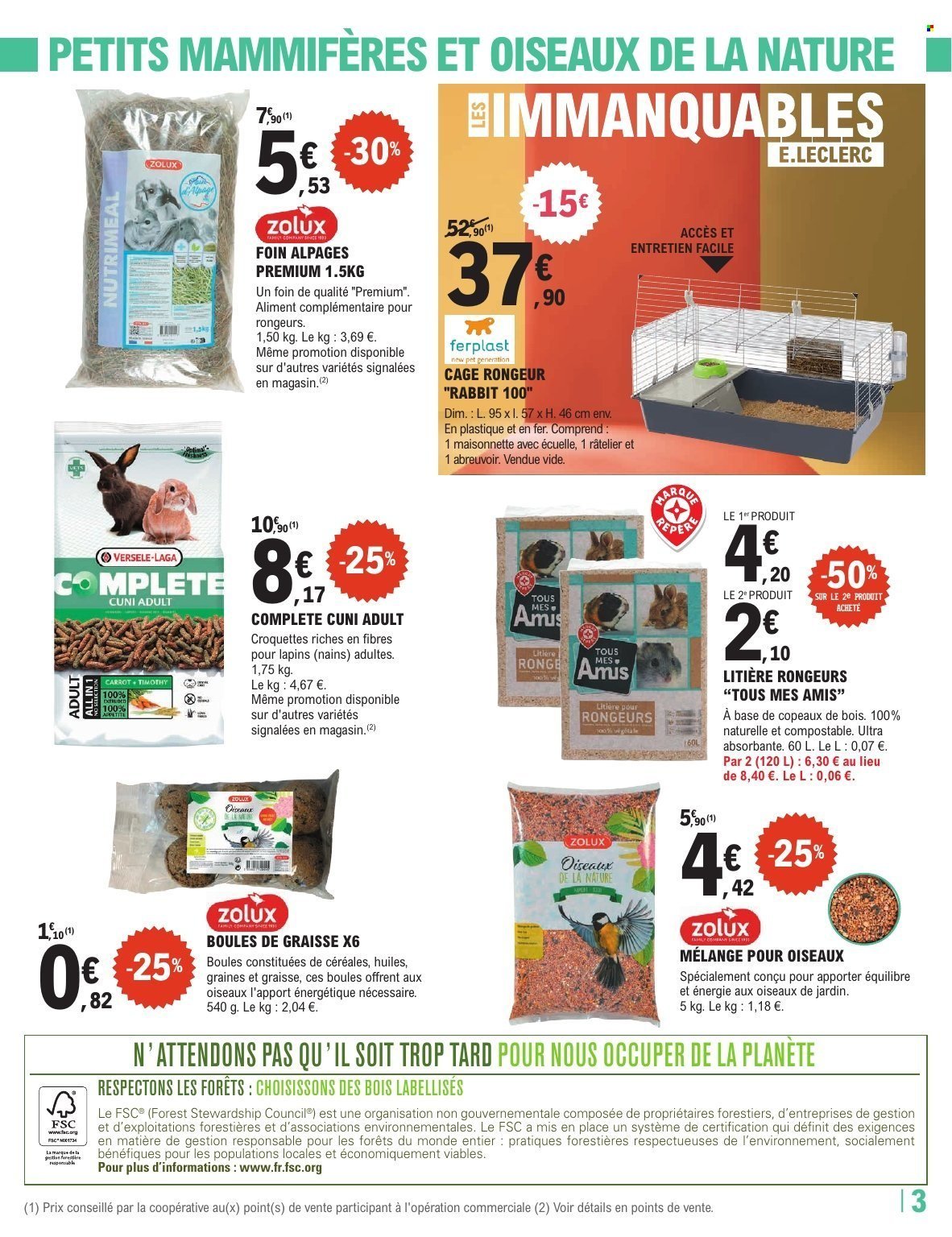 Catalogue E.LECLERC - TRAFIC ANIMALERIE