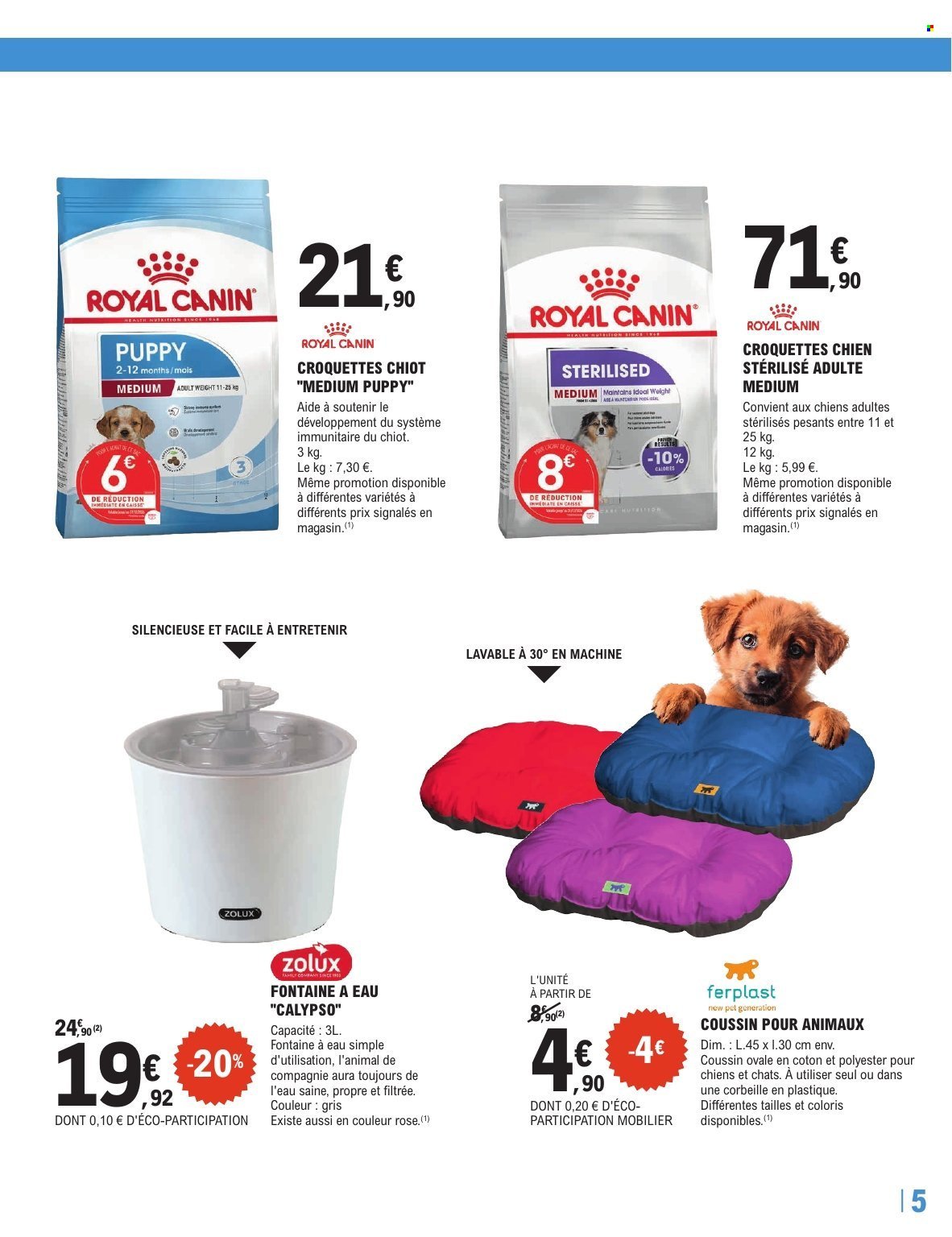 Catalogue E.LECLERC - TRAFIC ANIMALERIE