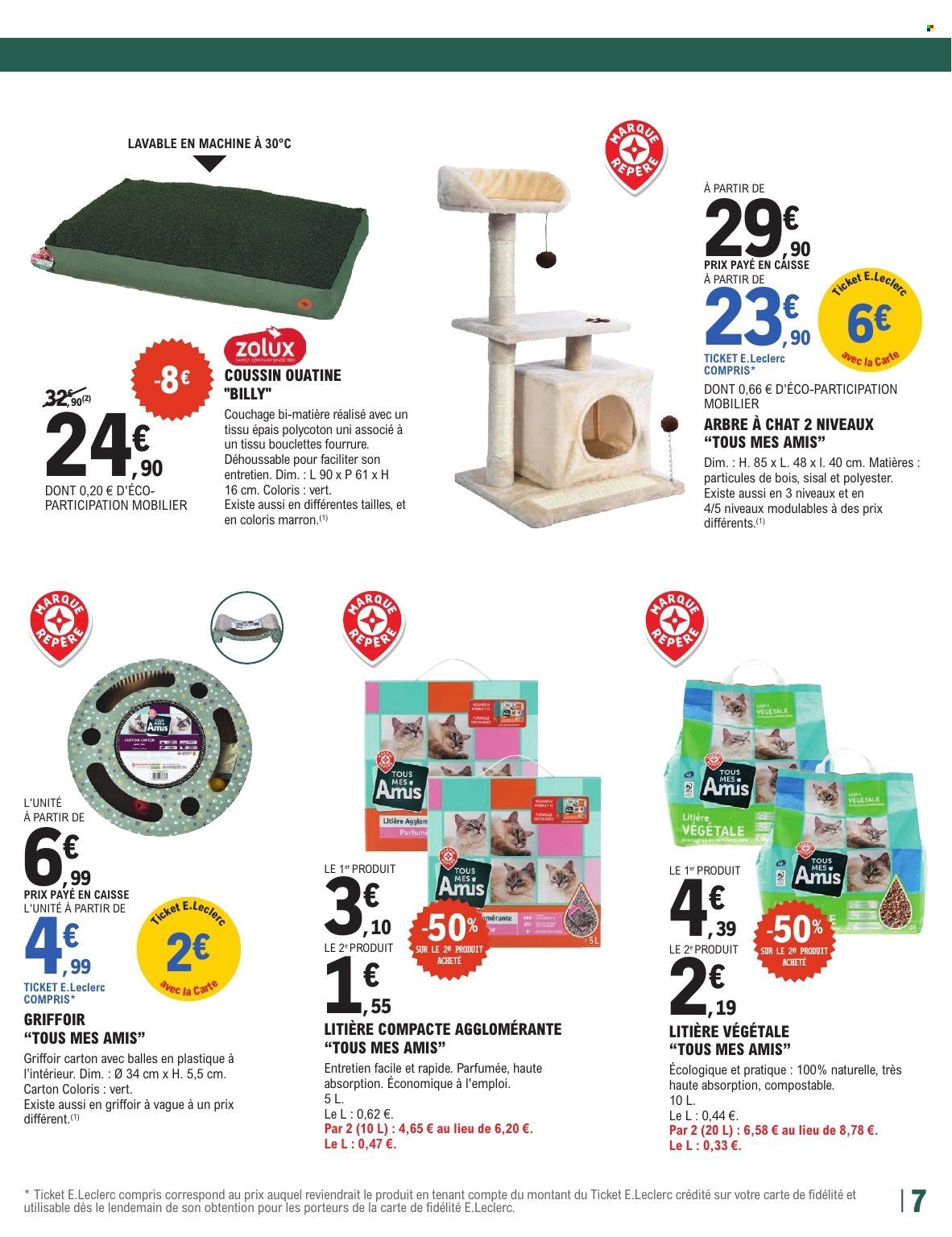 Catalogue E.LECLERC - TRAFIC ANIMALERIE