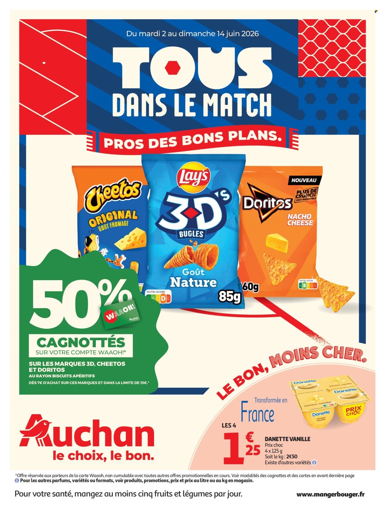 Catalogue AUCHAN - Produits laitiers hypers