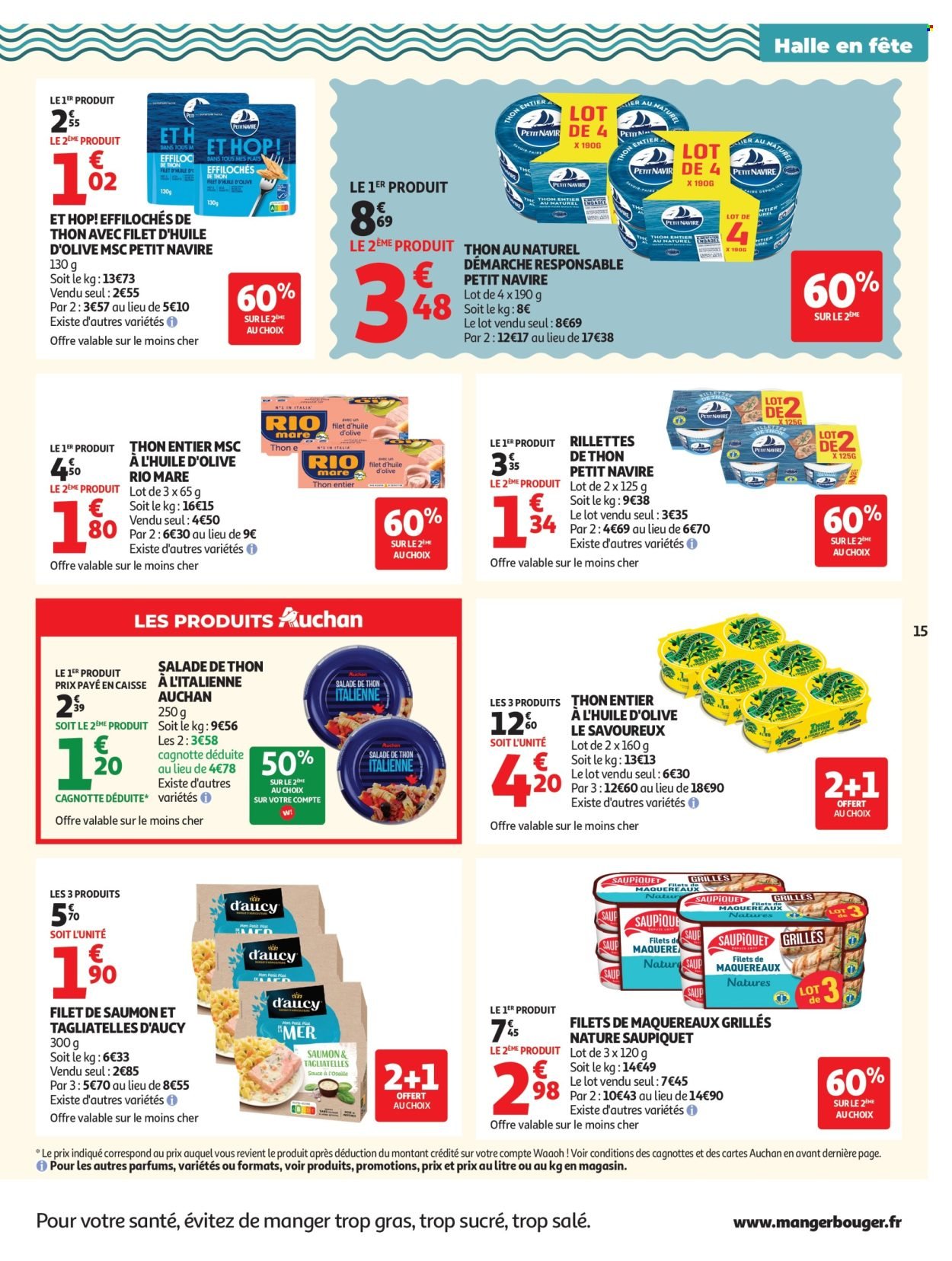 Catalogue AUCHAN - Produits laitiers hypers