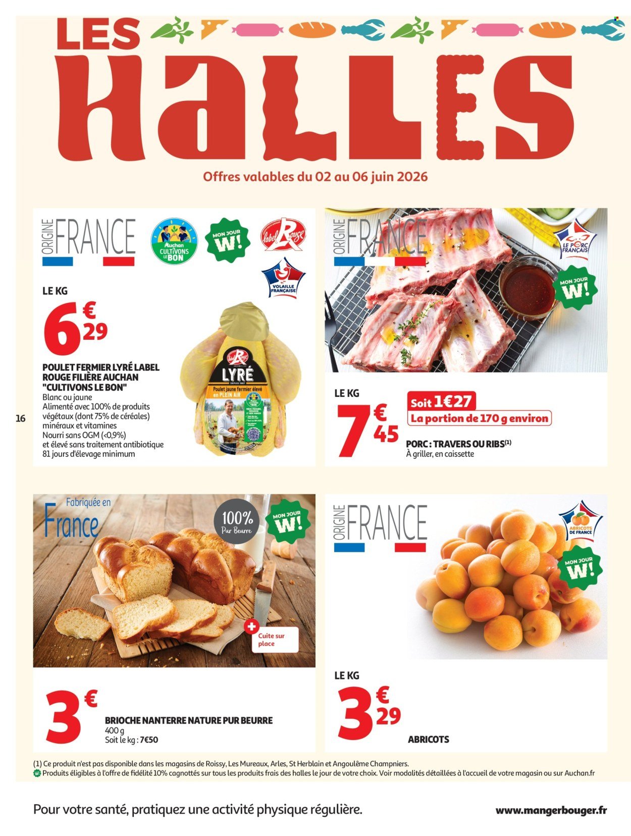 Catalogue AUCHAN - Produits laitiers hypers