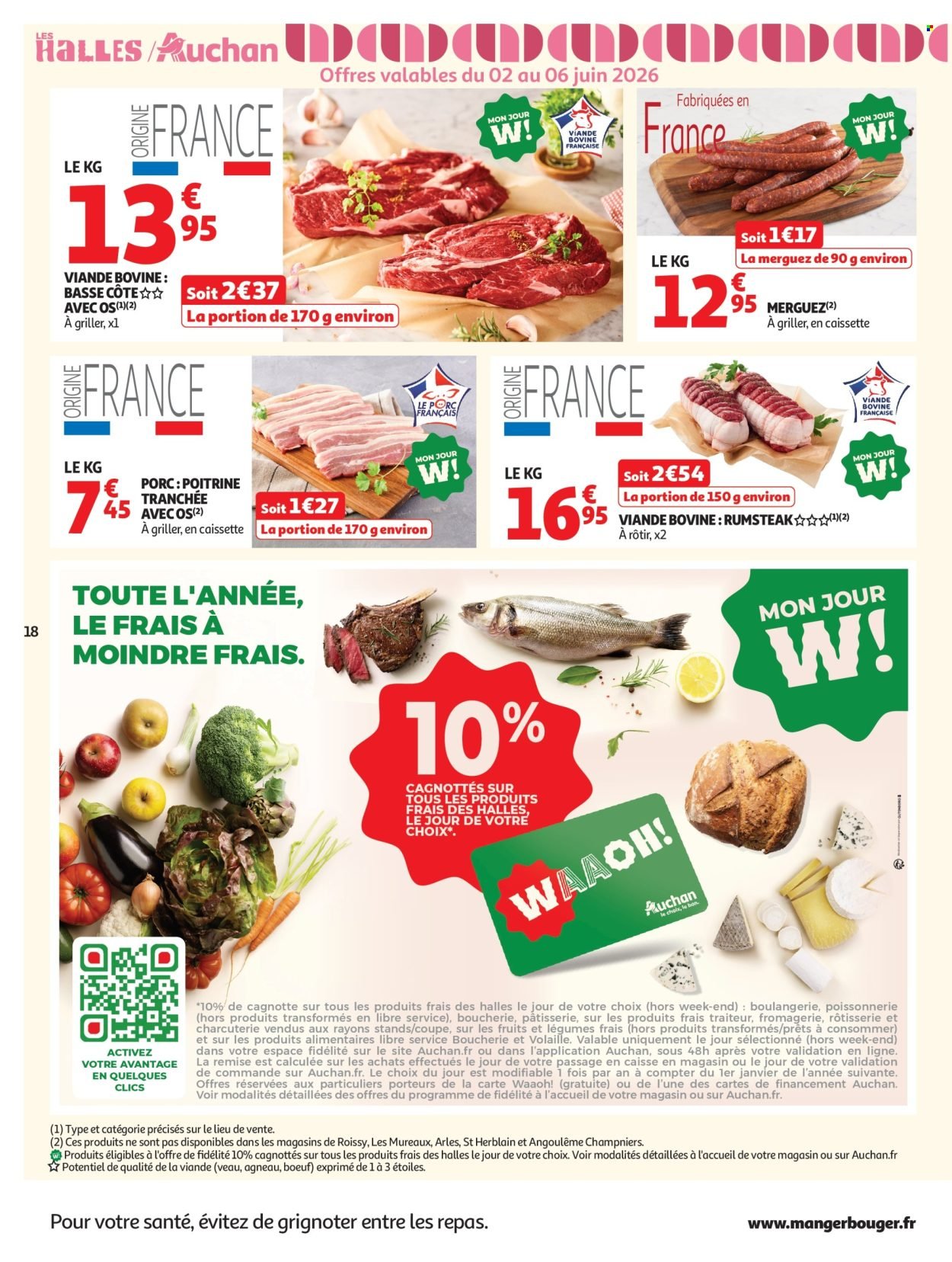 Catalogue AUCHAN - Produits laitiers hypers