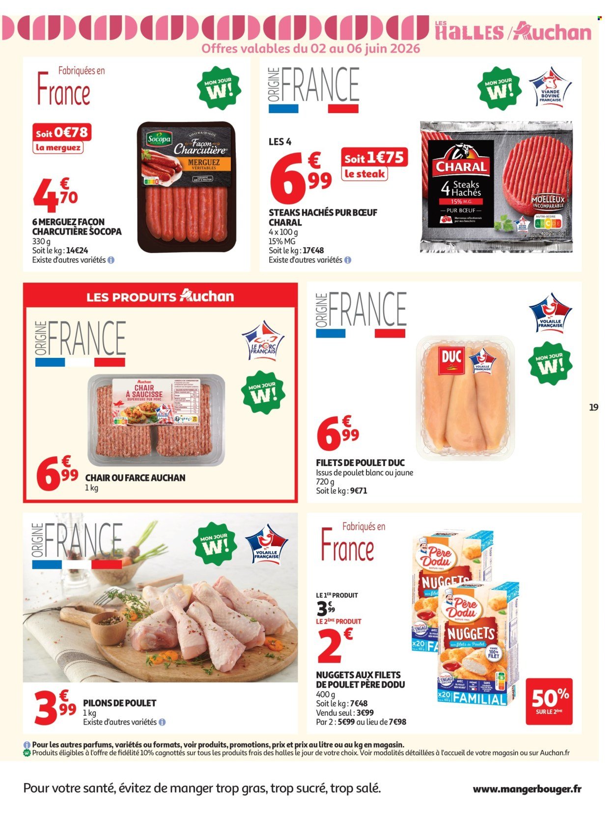 Catalogue AUCHAN - Produits laitiers hypers