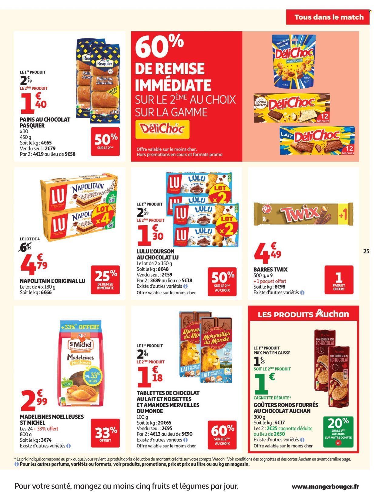 Catalogue AUCHAN - Produits laitiers hypers