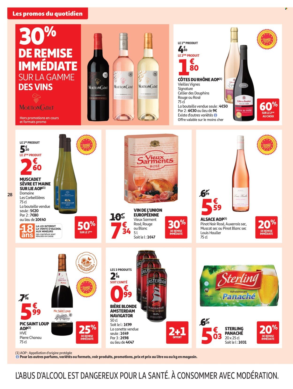 Catalogue AUCHAN - Produits laitiers hypers