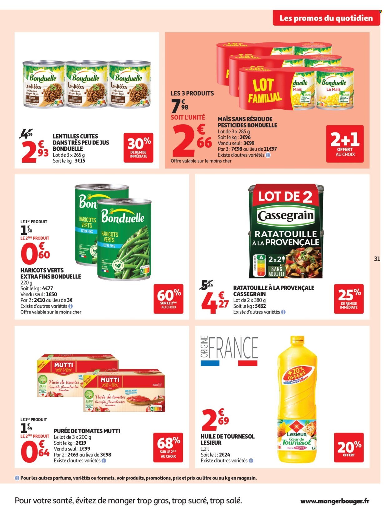 Catalogue AUCHAN - Produits laitiers hypers