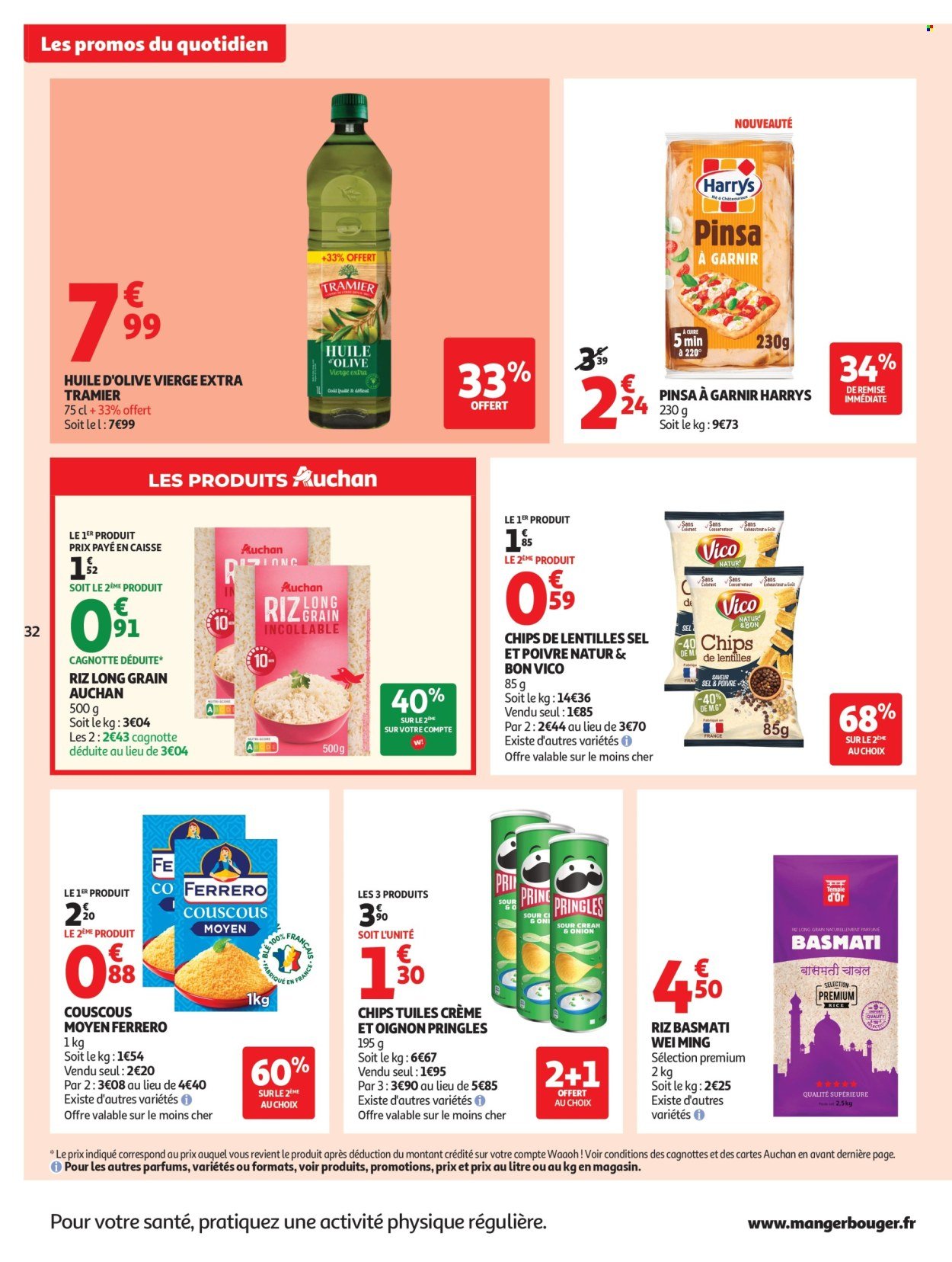 Catalogue AUCHAN - Produits laitiers hypers