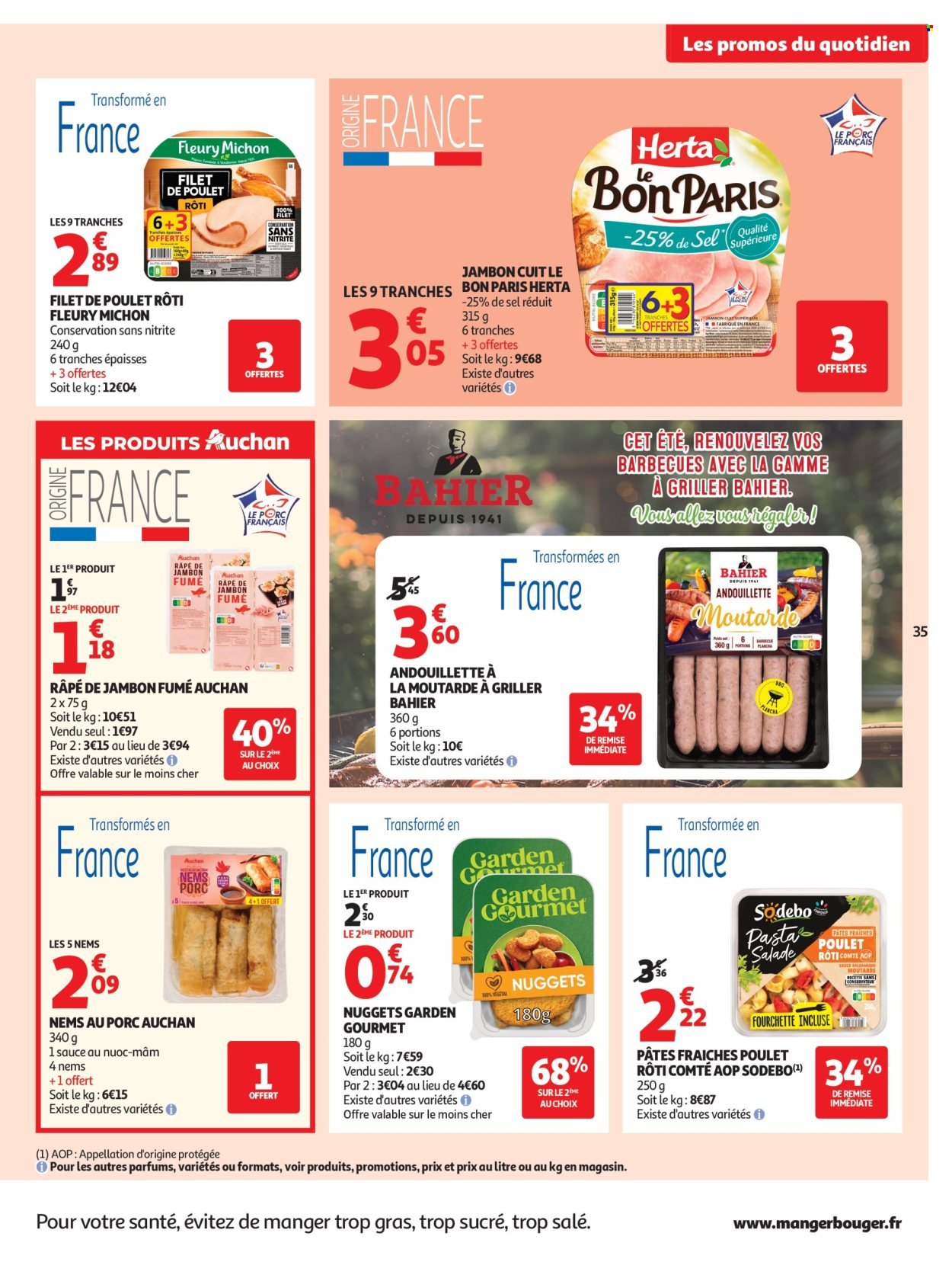 Catalogue AUCHAN - Produits laitiers hypers