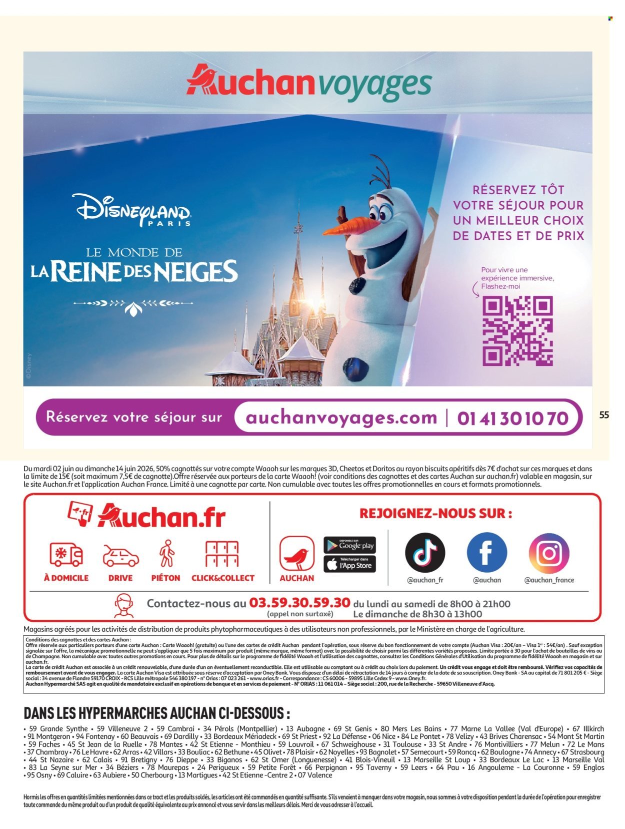 Catalogue AUCHAN - Produits laitiers hypers