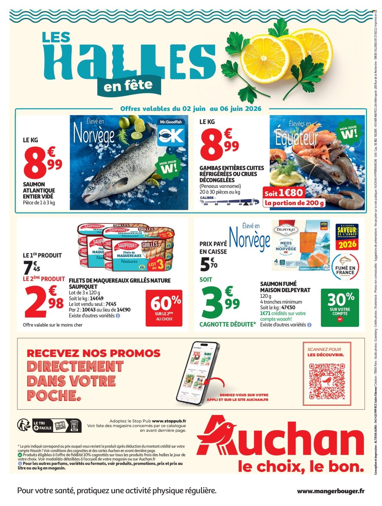 Catalogue AUCHAN - Produits laitiers hypers