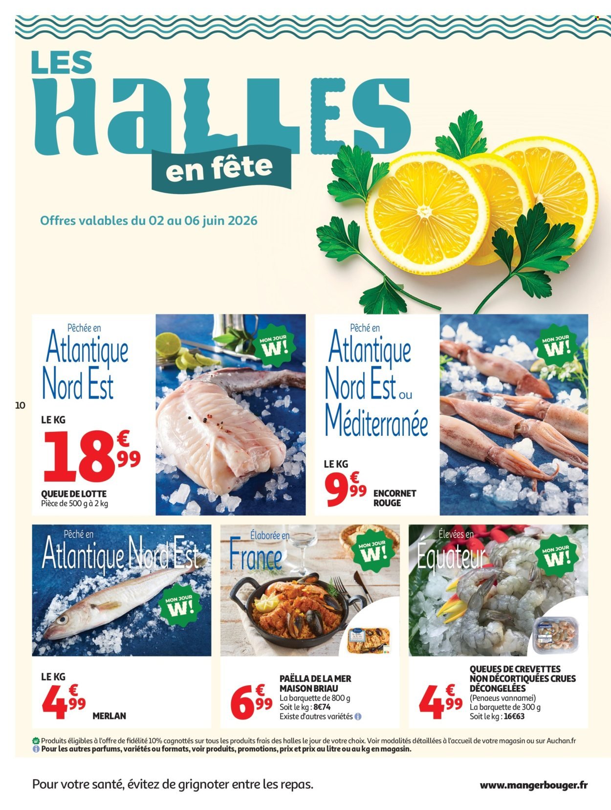 Catalogue AUCHAN - Produits laitiers hypers