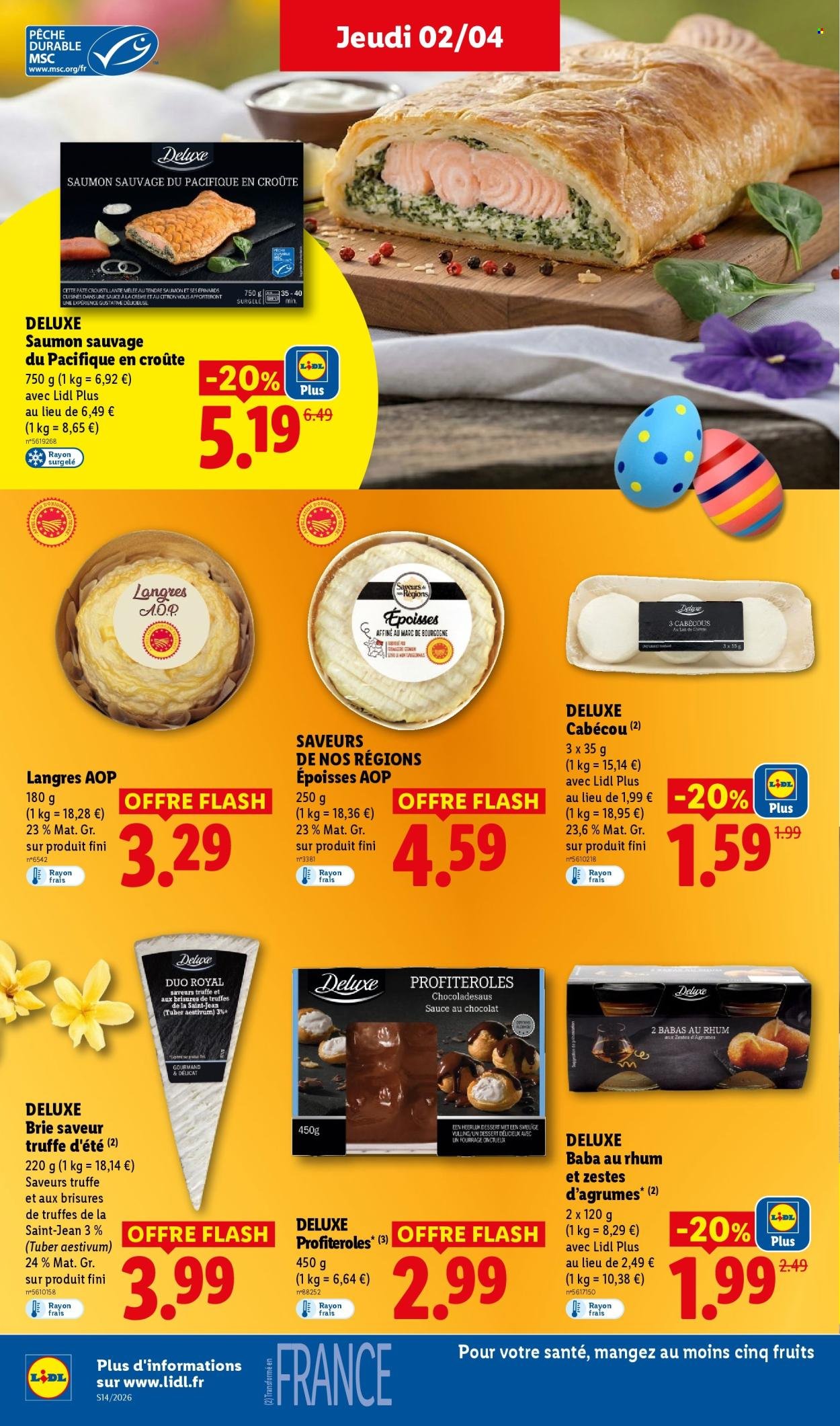 Catalogue LIDL - Les promos de la semaine (2026-04-02 - 2026-04-08)