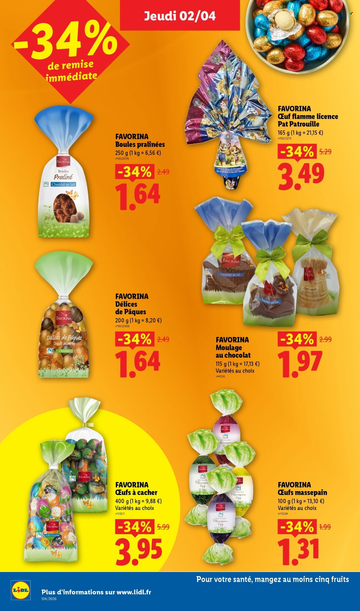 Catalogue LIDL - Les promos de la semaine (2026-04-02 - 2026-04-08)