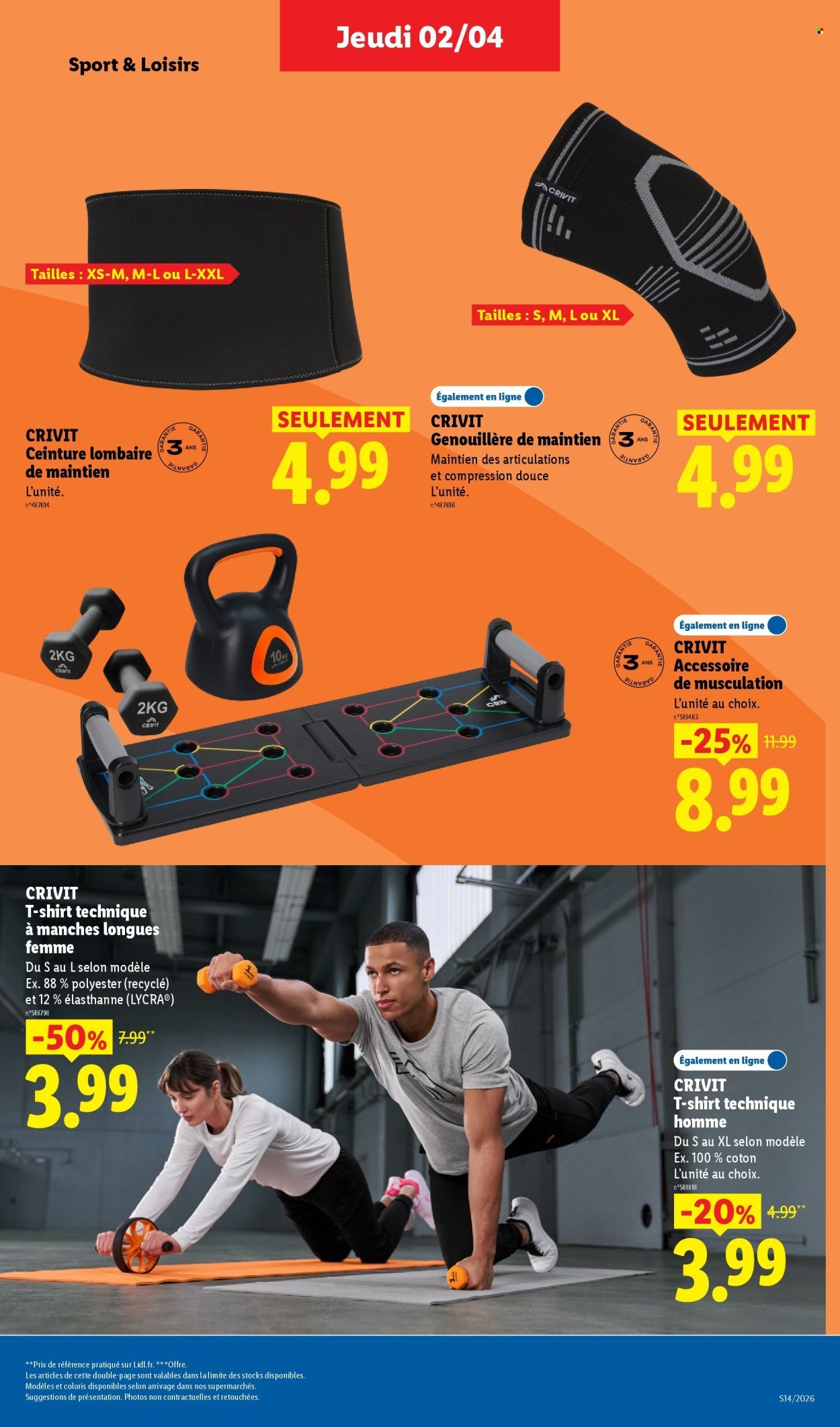 Catalogue LIDL - Les promos de la semaine (2026-04-02 - 2026-04-08)