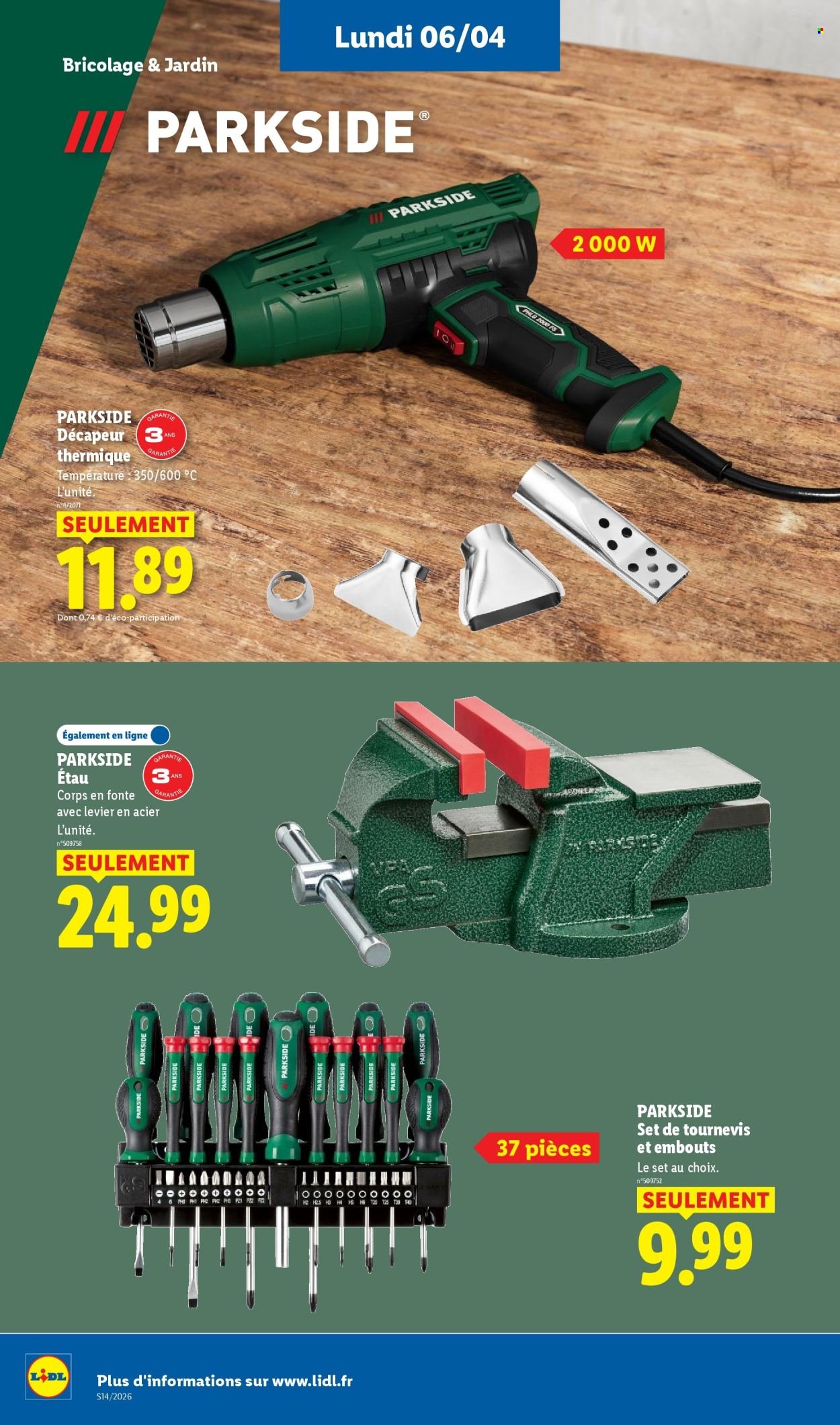 Catalogue LIDL - Les promos de la semaine (2026-04-02 - 2026-04-08)