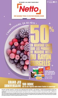 Catalogue NETTO - L'anniversaire, ça se fête !