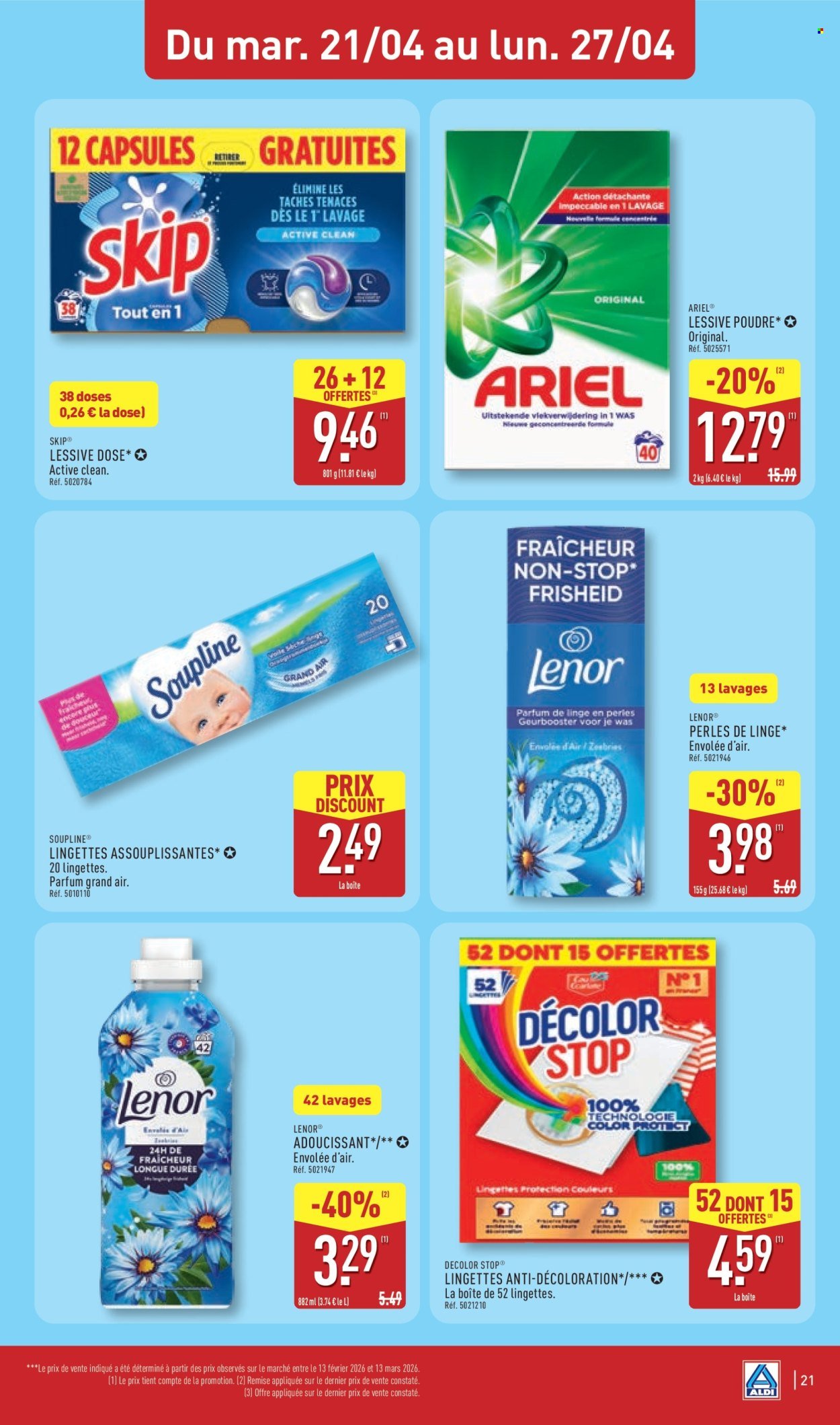 Catalogue ALDI - Propreté illimitée  josqu'à -40% (2026-04-21 - 2026-04-27)
