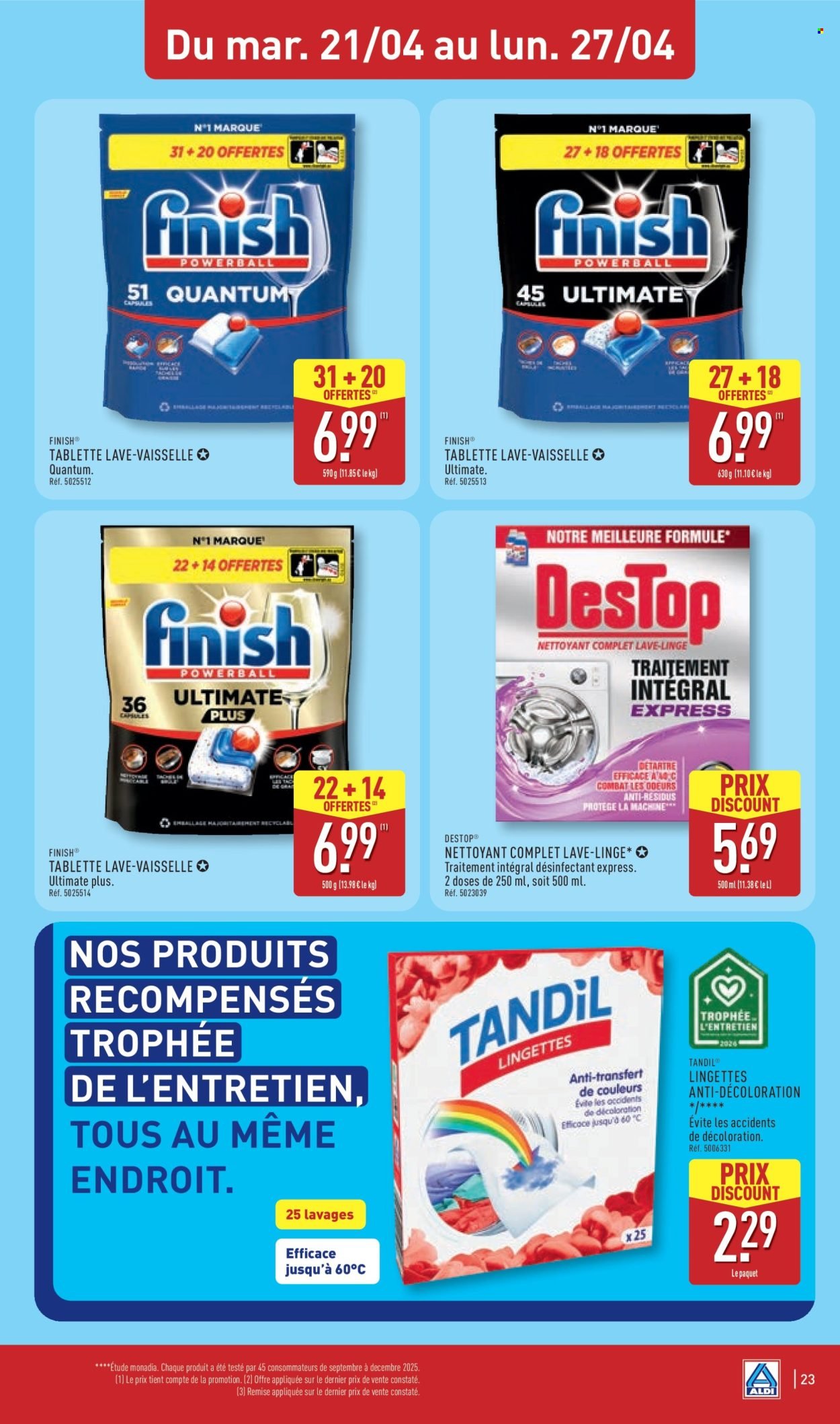 Catalogue ALDI - Propreté illimitée  josqu'à -40% (2026-04-21 - 2026-04-27)
