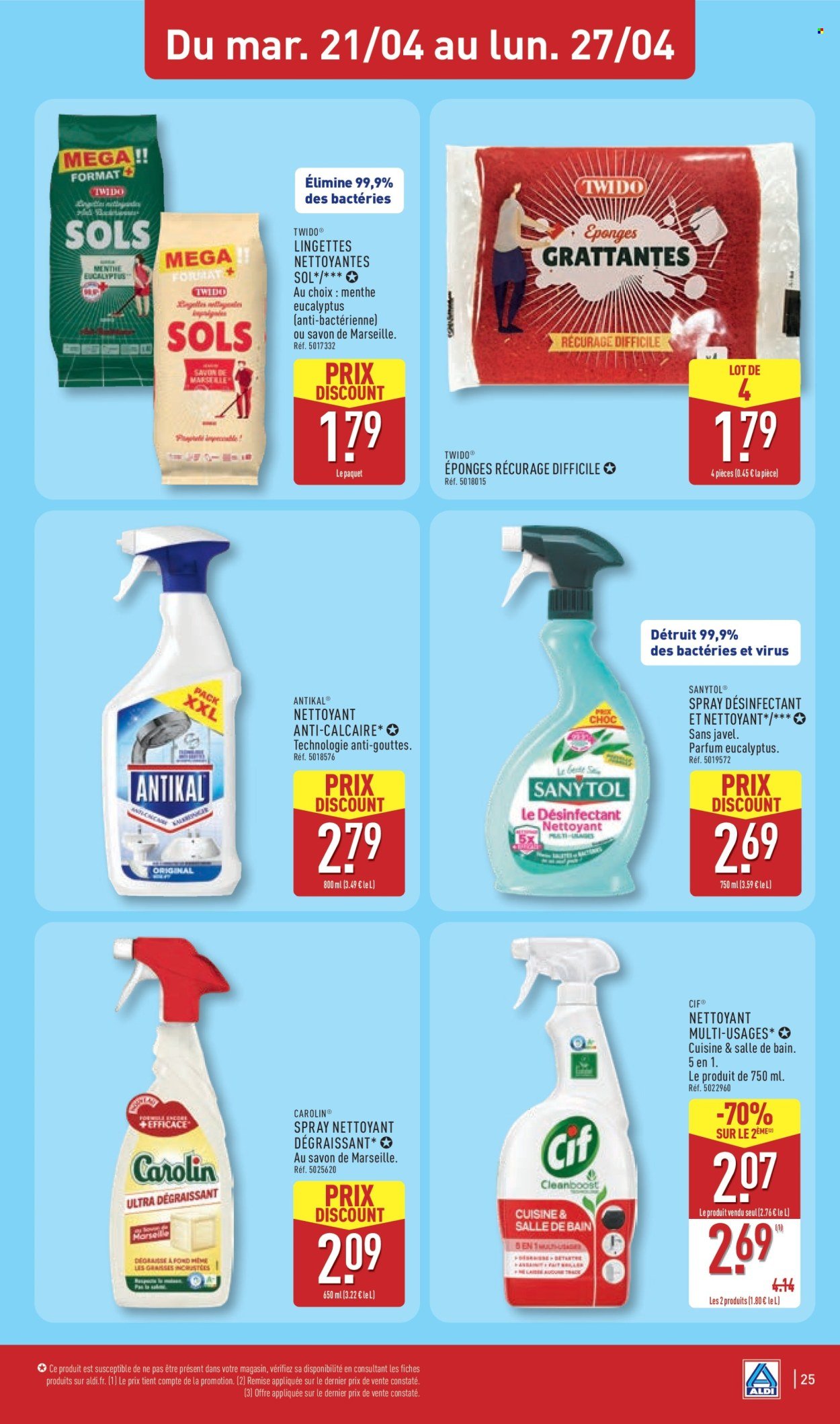 Catalogue ALDI - Propreté illimitée  josqu'à -40% (2026-04-21 - 2026-04-27)