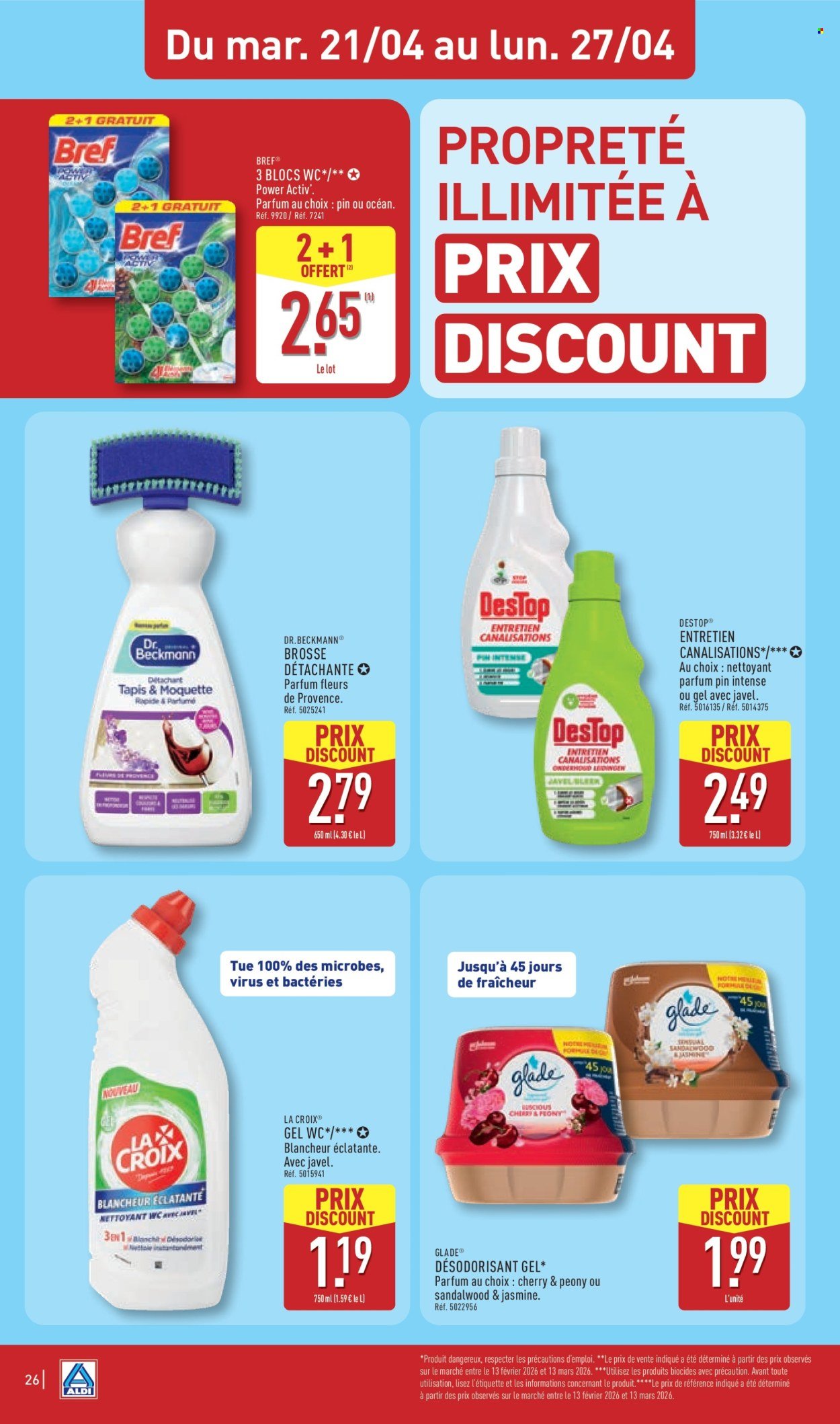 Catalogue ALDI - Propreté illimitée  josqu'à -40% (2026-04-21 - 2026-04-27)