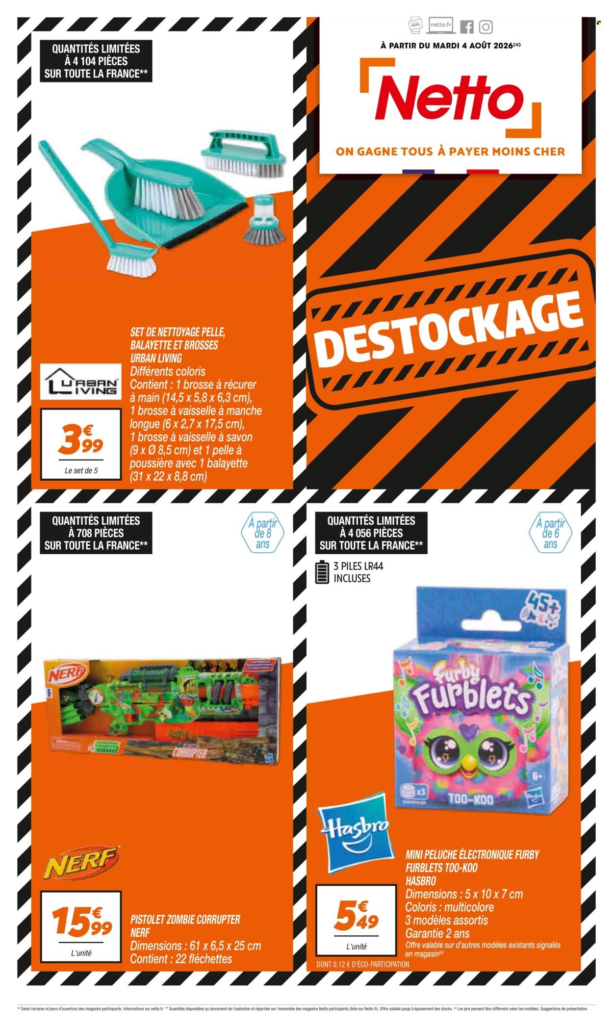 Catalogue NETTO - DESTOCKAGE AOÛT