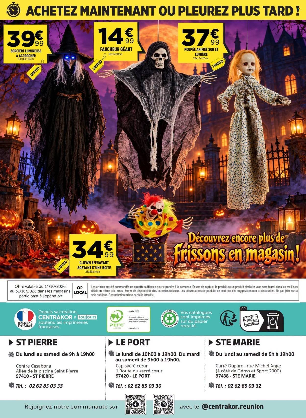 Catalogue CENTRAKOR - Halloween