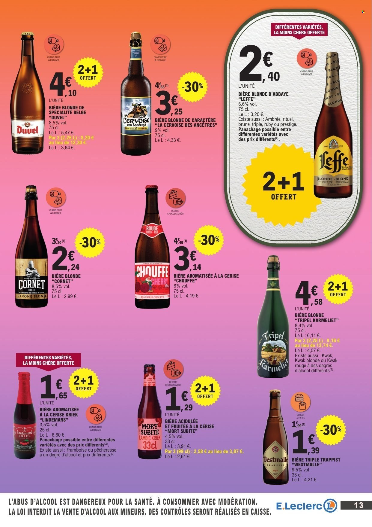 Catalogue E.LECLERC - FOIRE A LA BIERE