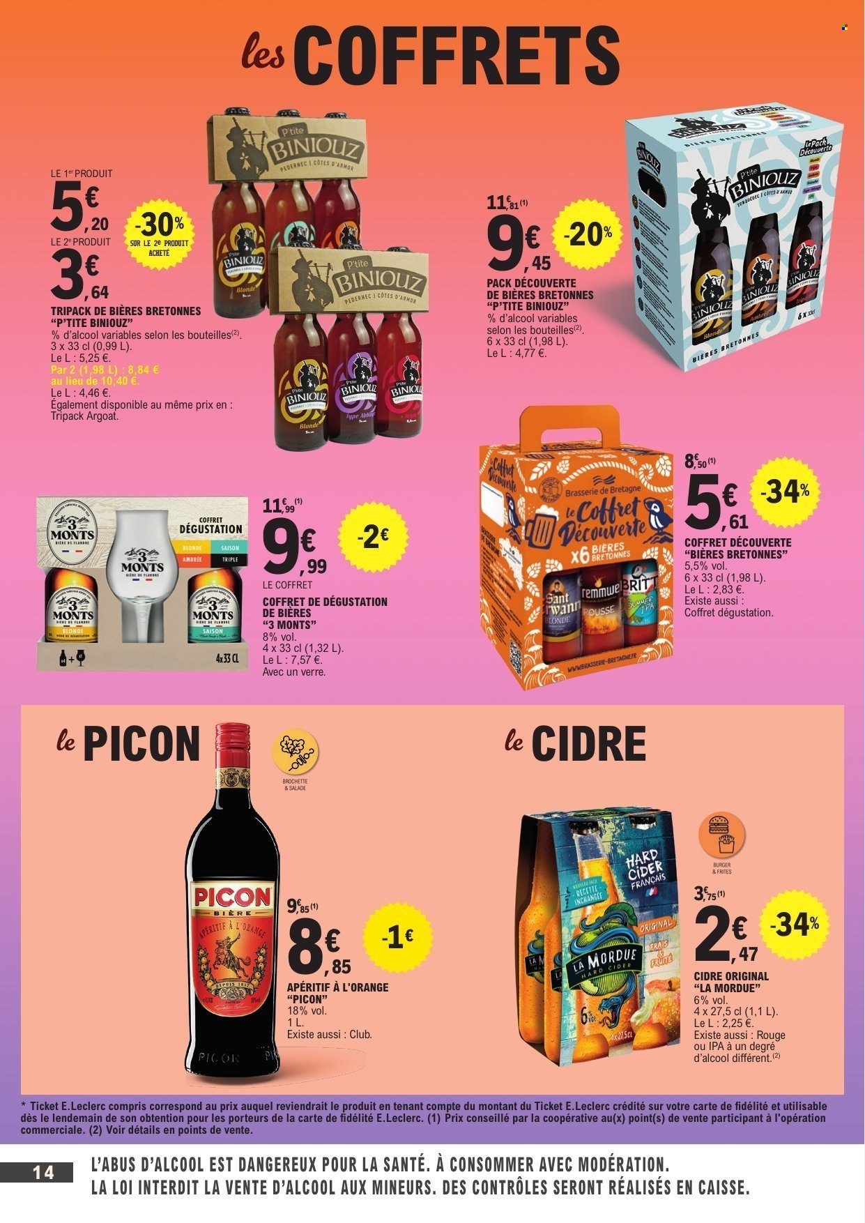 Catalogue E.LECLERC - FOIRE A LA BIERE