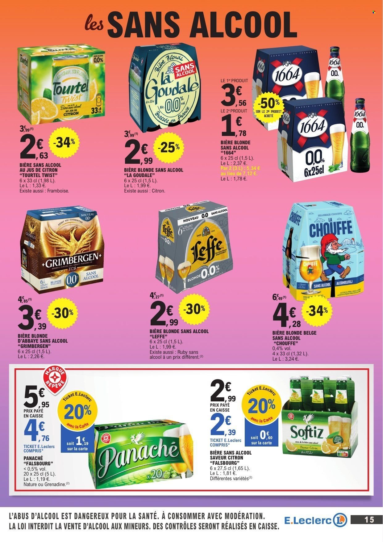 Catalogue E.LECLERC - FOIRE A LA BIERE