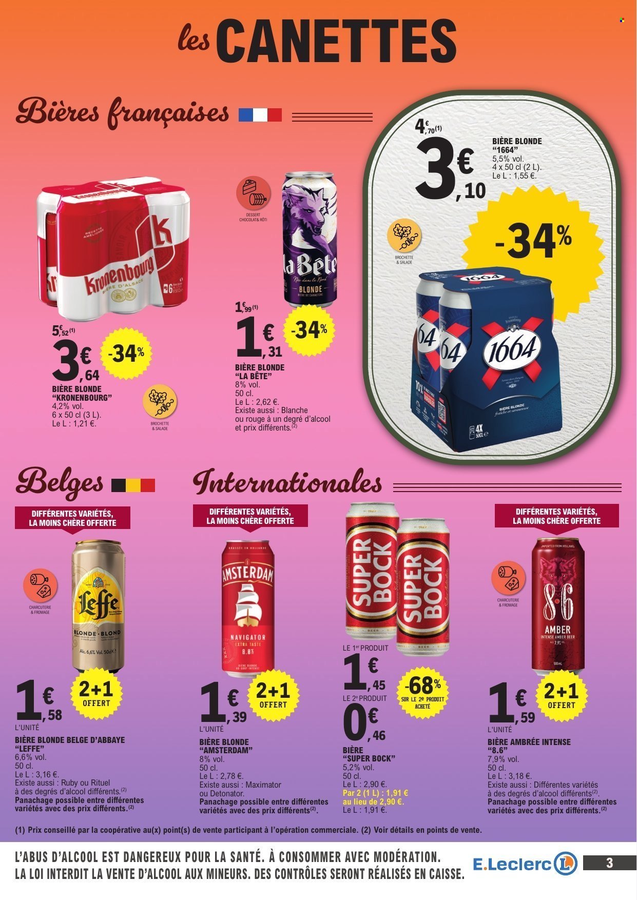 Catalogue E.LECLERC - FOIRE A LA BIERE