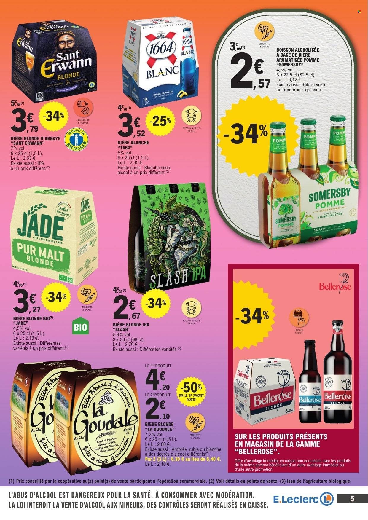 Catalogue E.LECLERC - FOIRE A LA BIERE